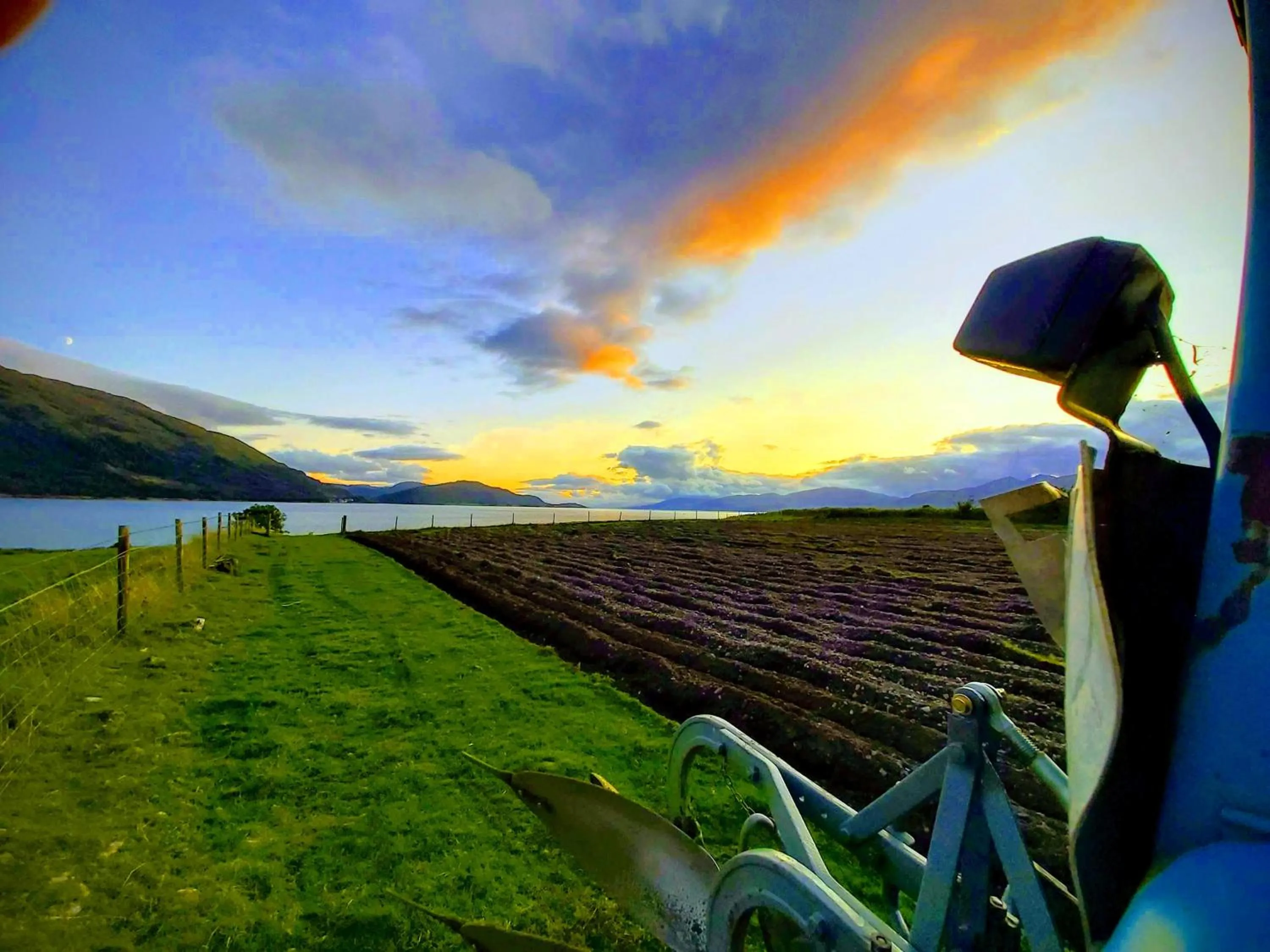 Sunset in Highland Croft B&B