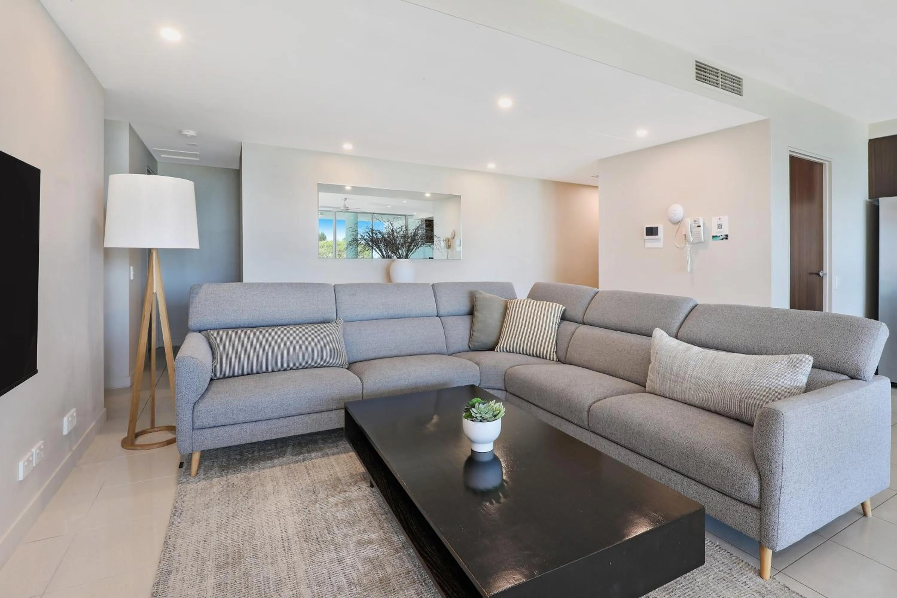Living room in Element on Coolum Beachfront Sunshine Coast