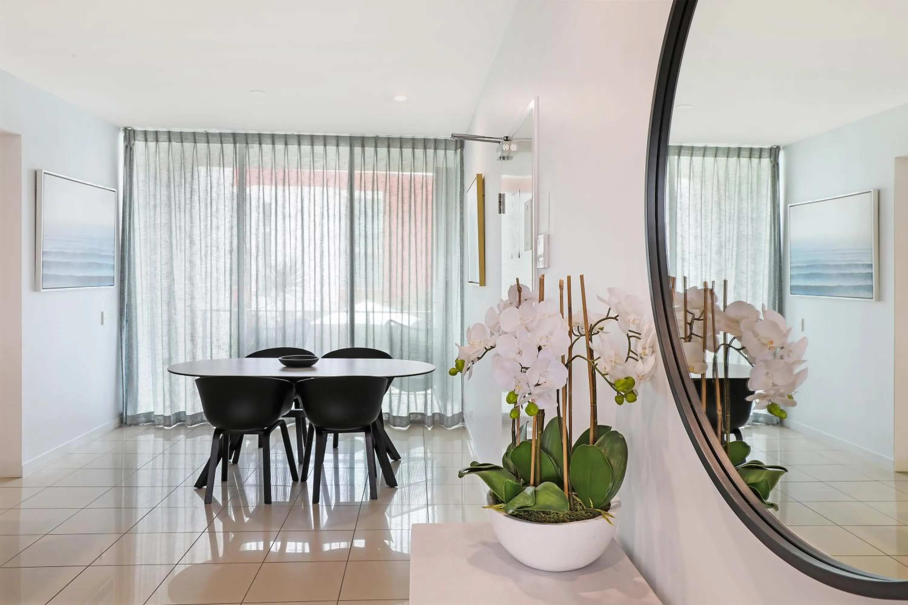 Living room in Element on Coolum Beachfront Sunshine Coast