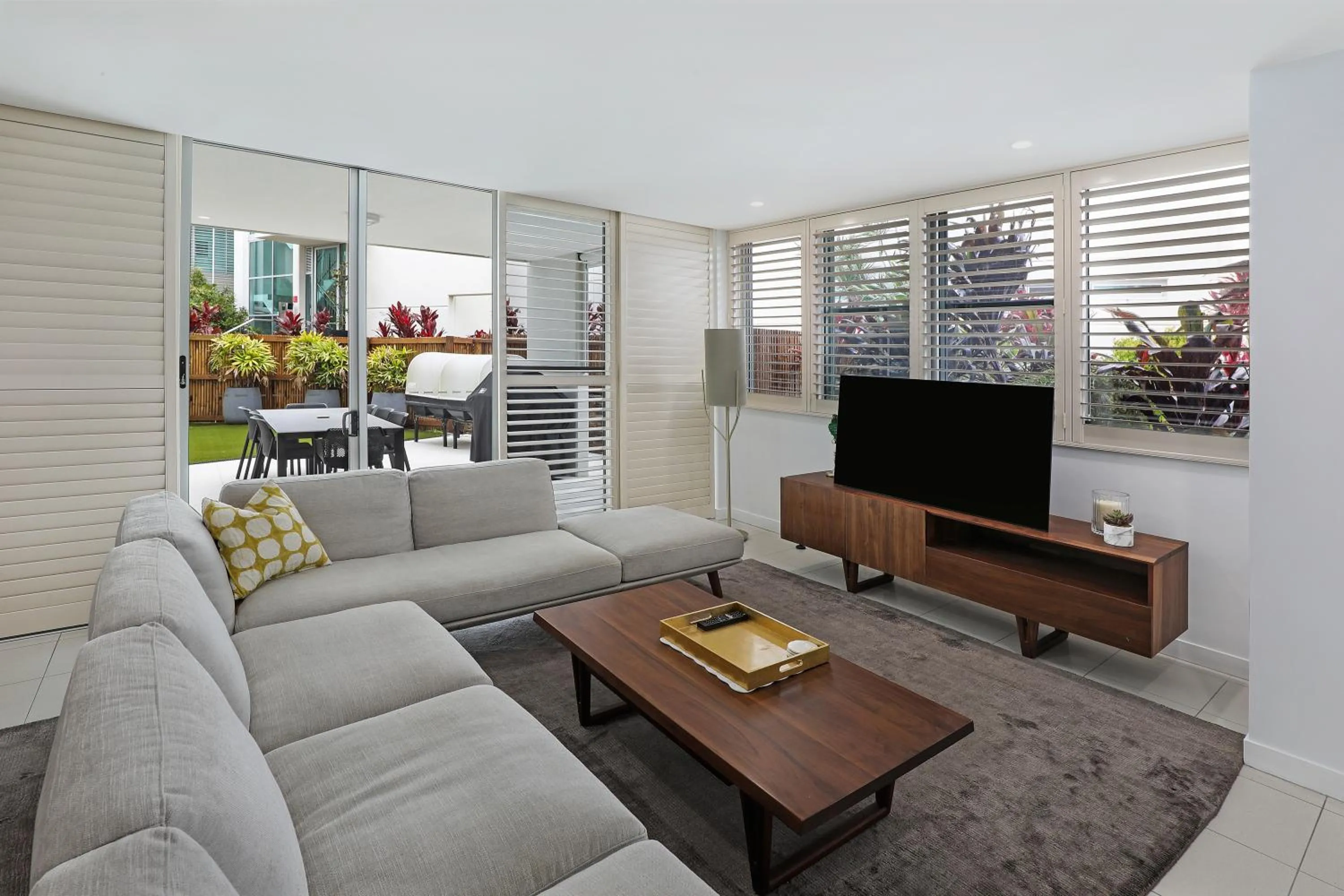 Living room in Element on Coolum Beachfront Sunshine Coast