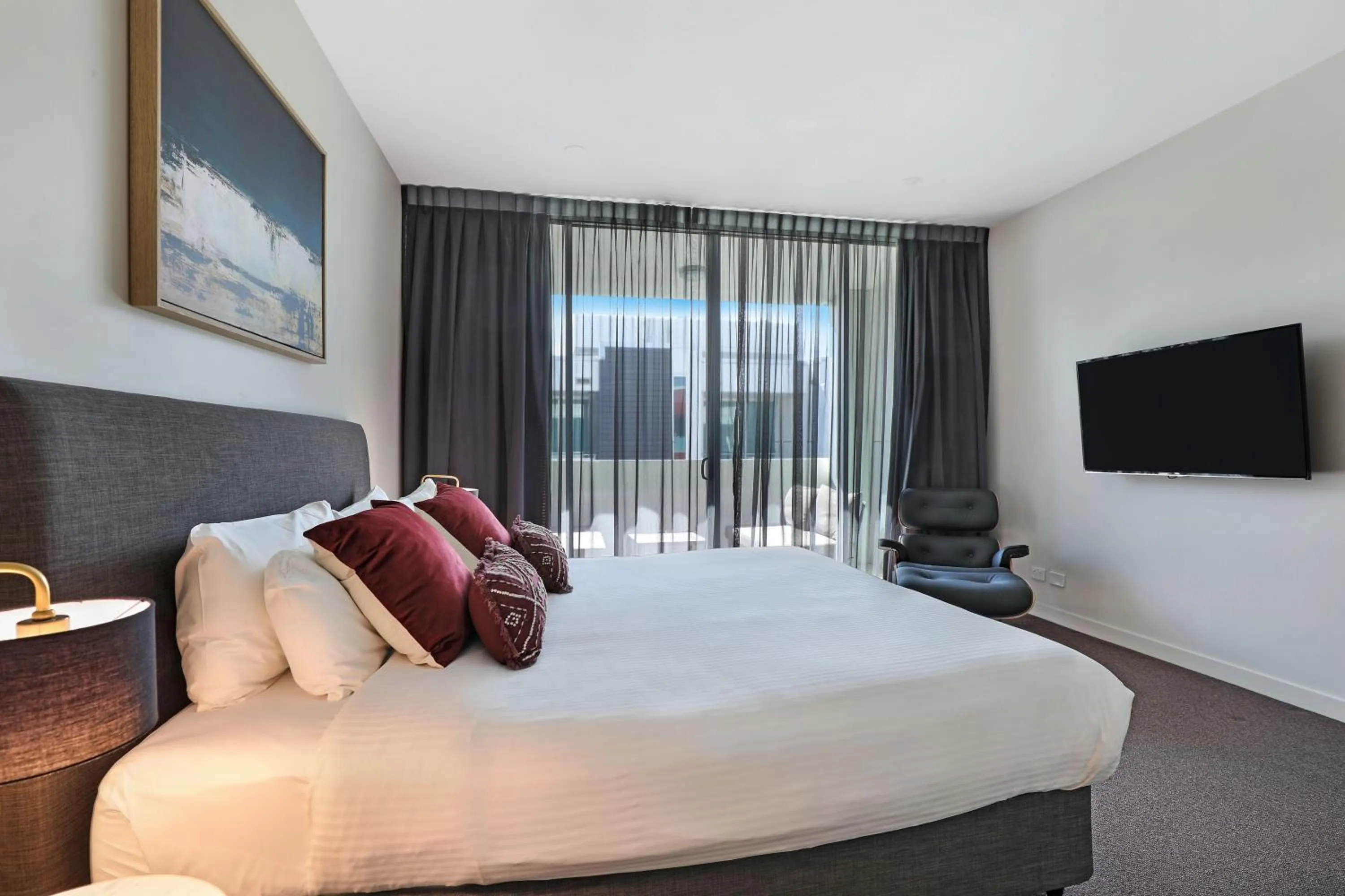 Bedroom, Bed in Element on Coolum Beachfront Sunshine Coast