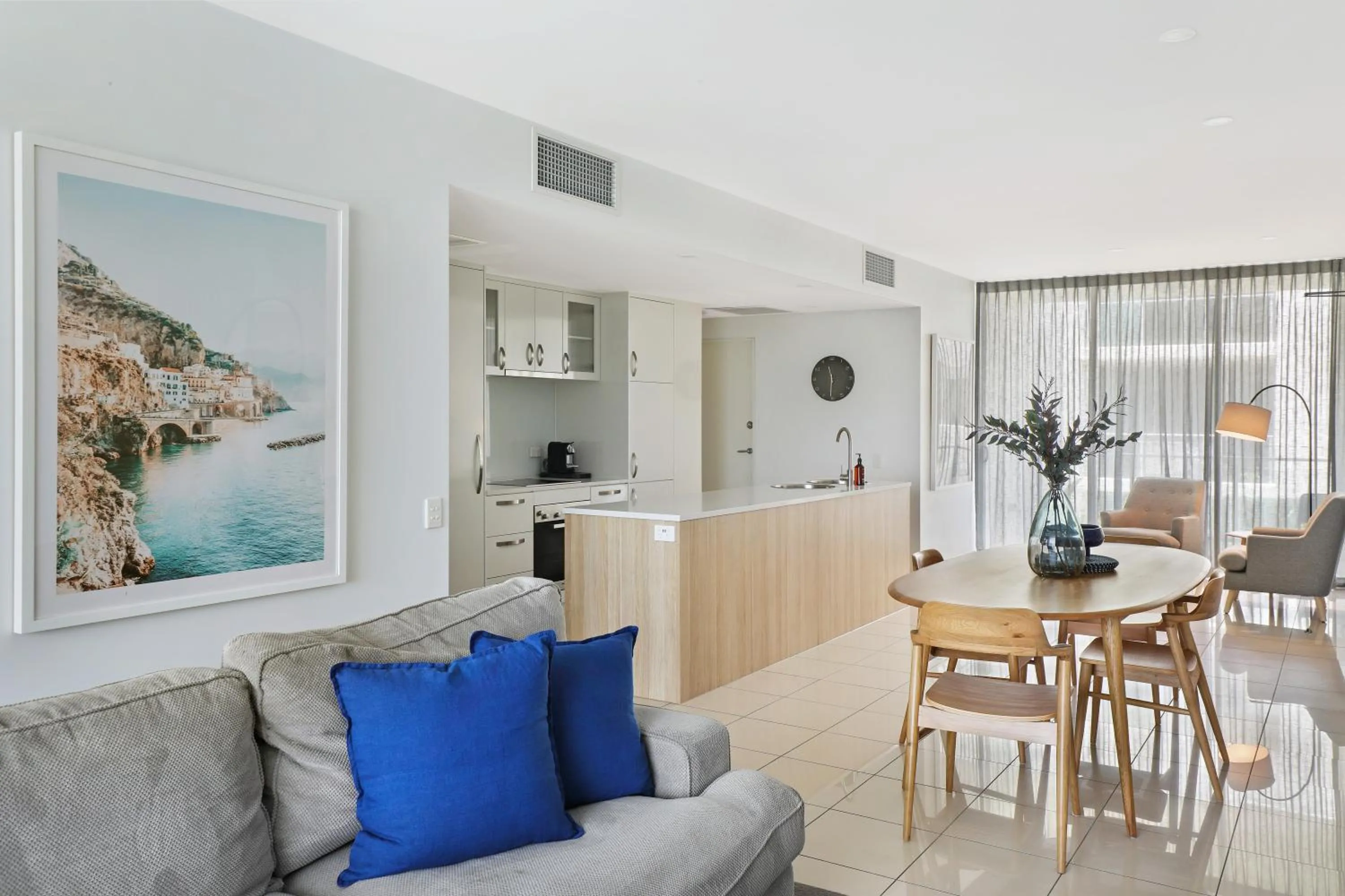 Living room in Element on Coolum Beachfront Sunshine Coast