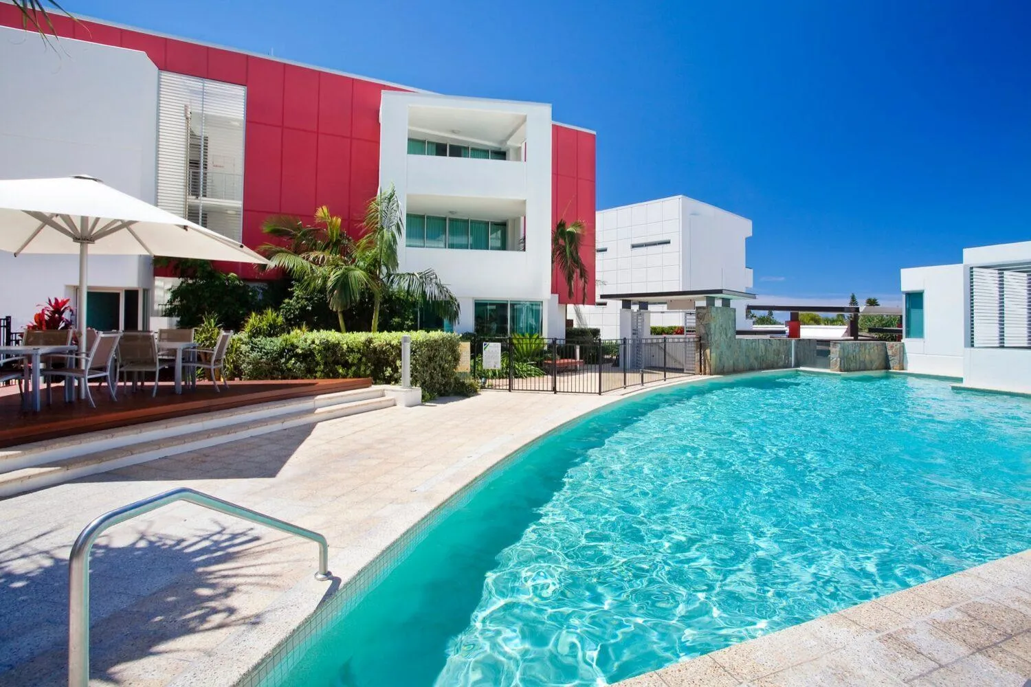 Pool view in Element on Coolum Beachfront Sunshine Coast