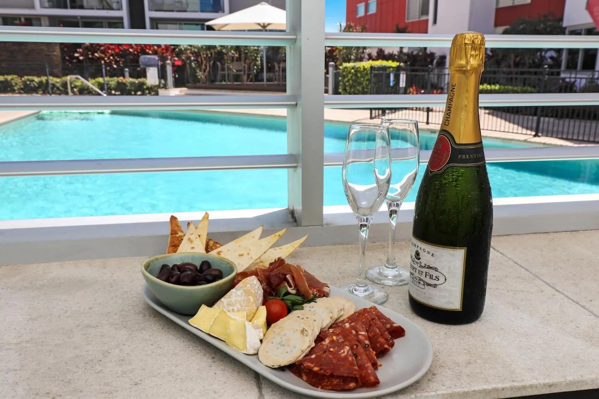 Food and drinks in Element on Coolum Beachfront Sunshine Coast