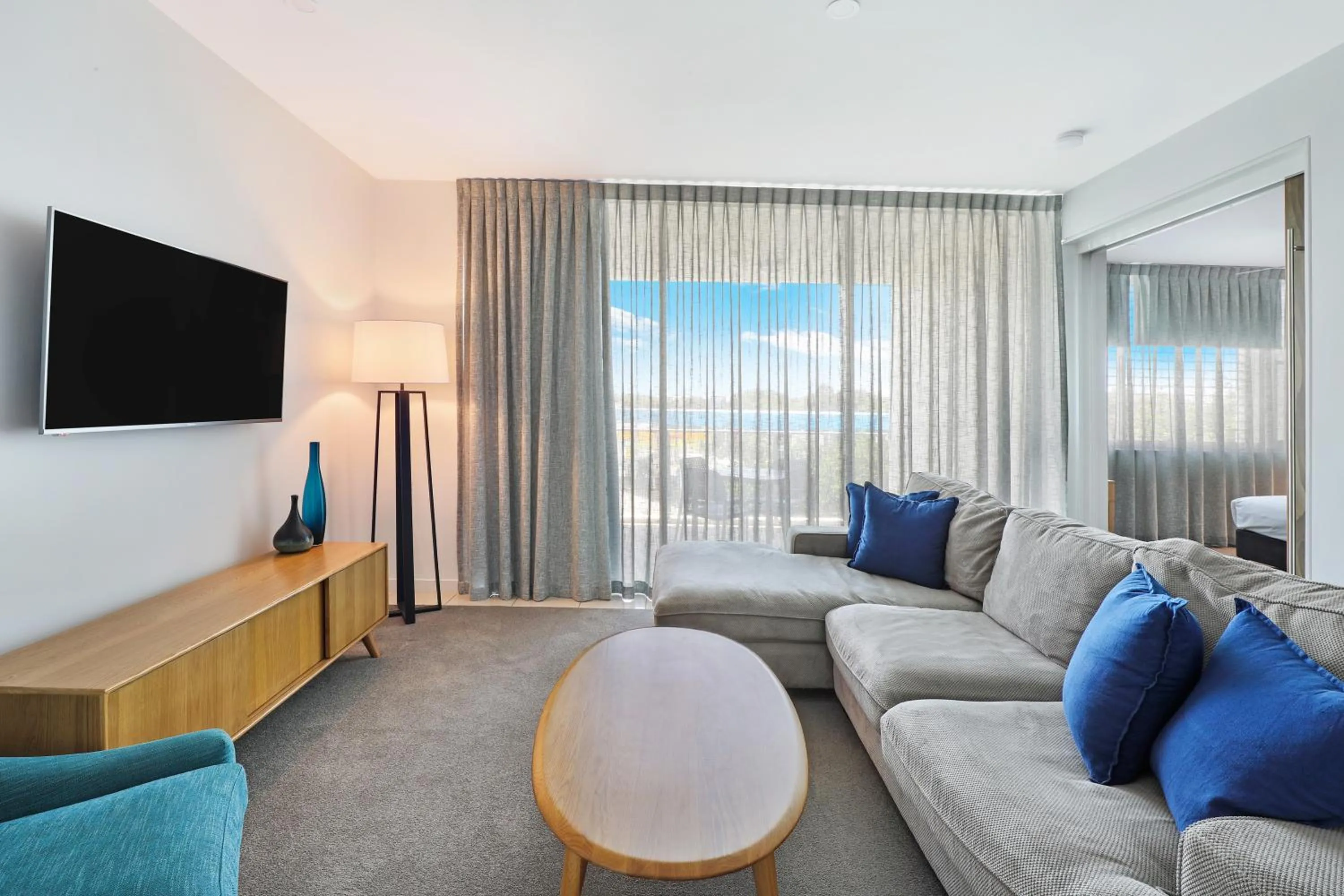 Living room in Element on Coolum Beachfront Sunshine Coast