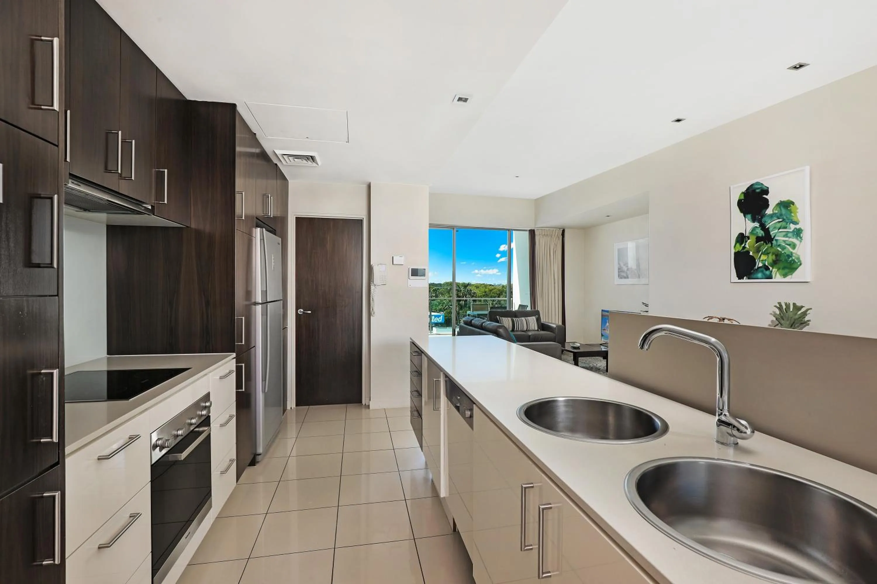 Kitchen or kitchenette in Element on Coolum Beachfront Sunshine Coast