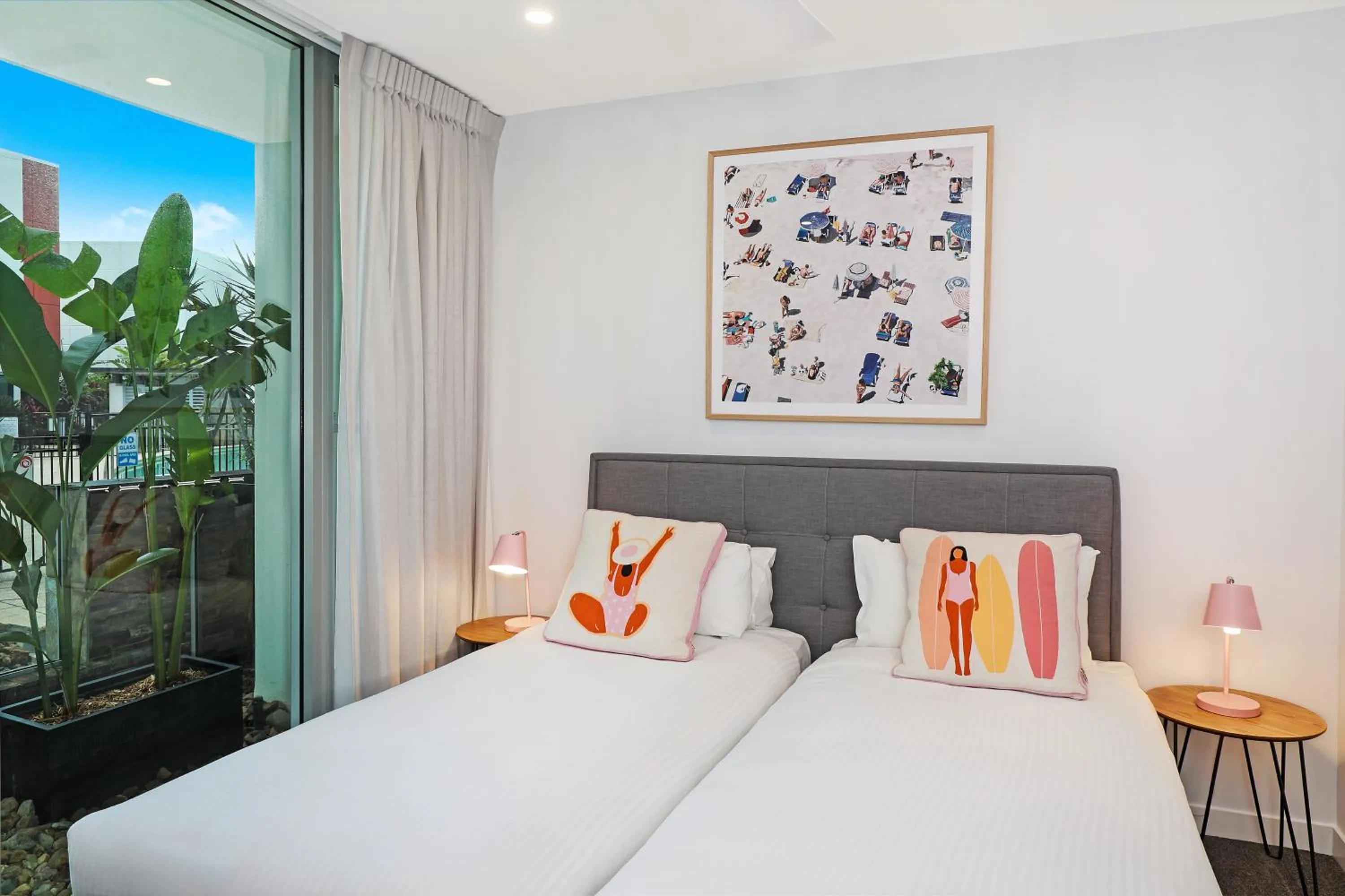 Bed in Element on Coolum Beachfront Sunshine Coast