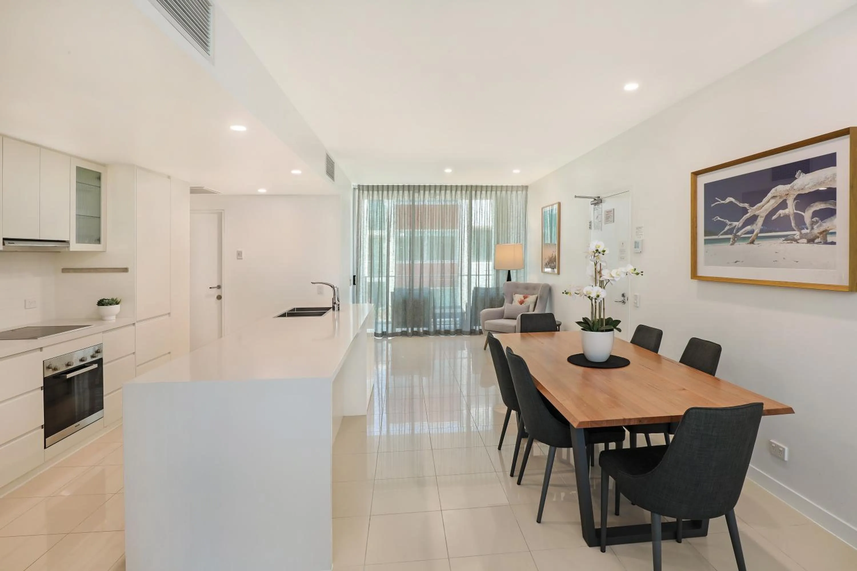 Communal lounge/ TV room in Element on Coolum Beachfront Sunshine Coast