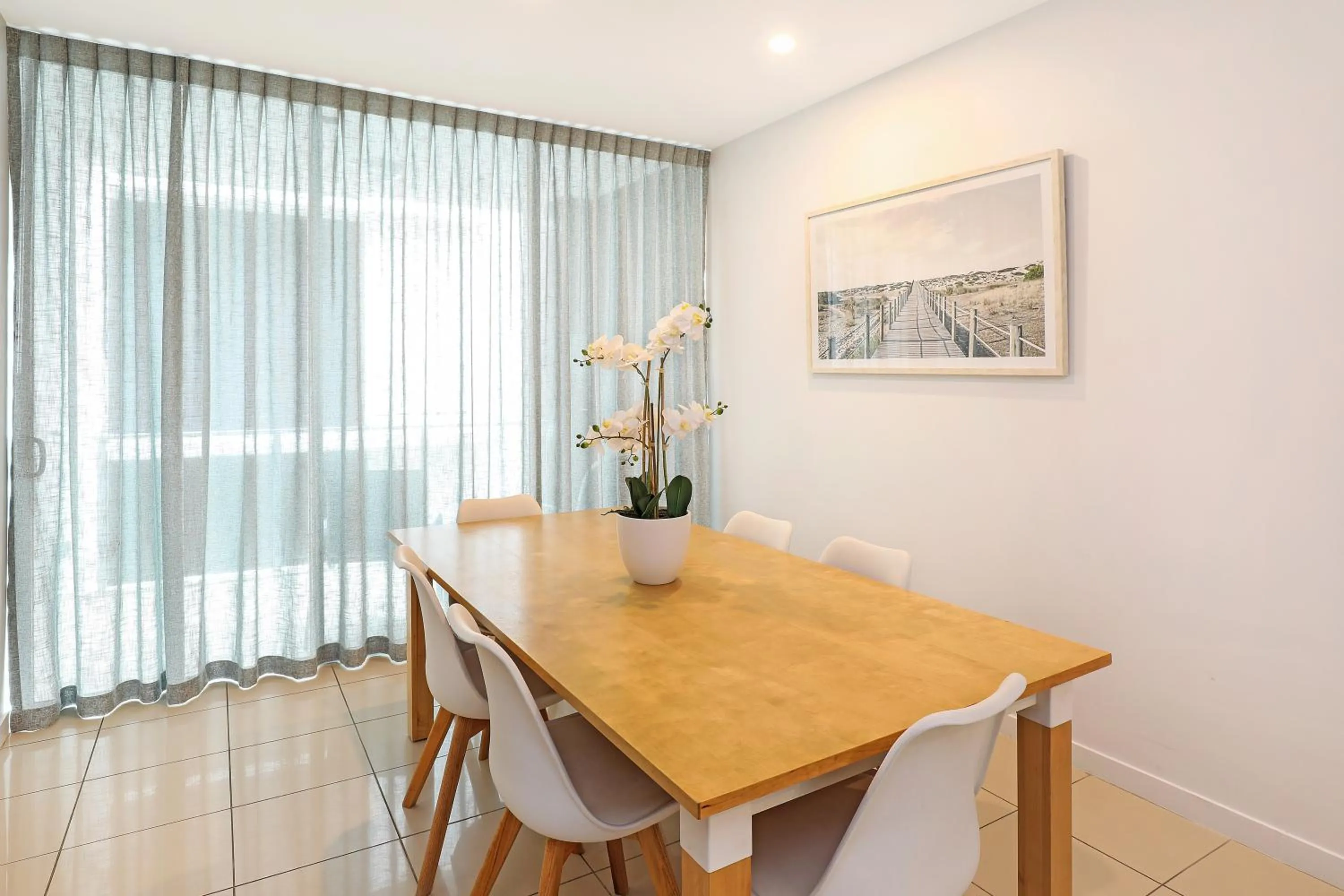 Dining area in Element on Coolum Beachfront Sunshine Coast