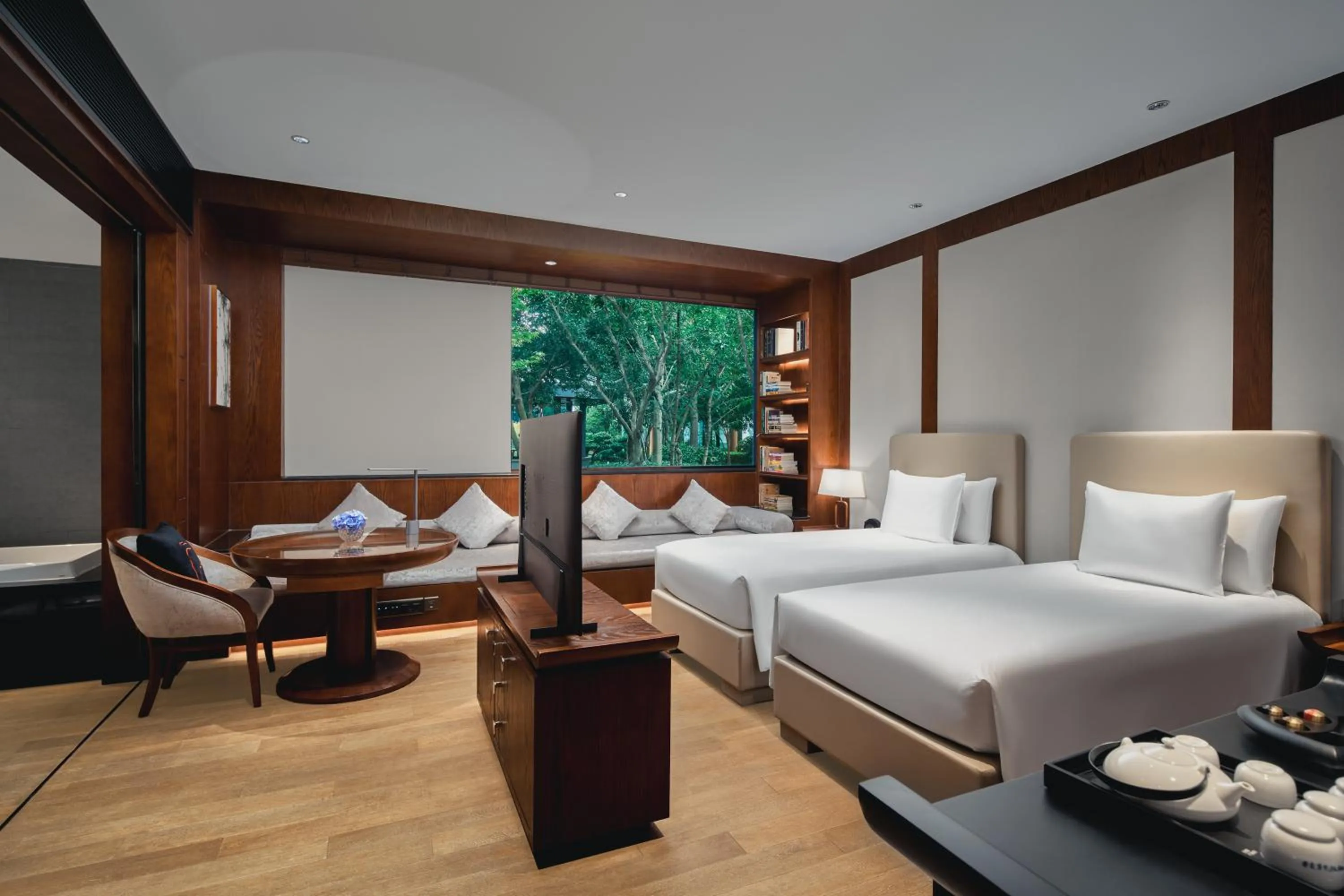 Bed in Tonino Lamborghini Hotel Suzhou