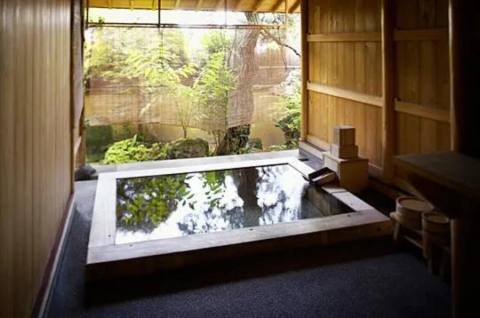 Hot Spring Bath in Gingetsu