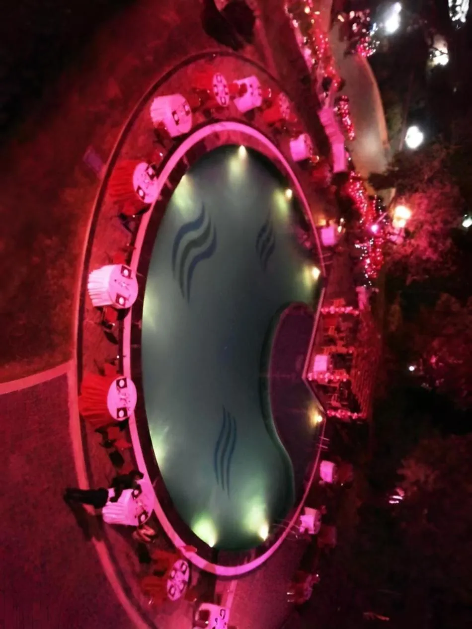 Swimming pool in Top3 Lords Resort Bhavnagar