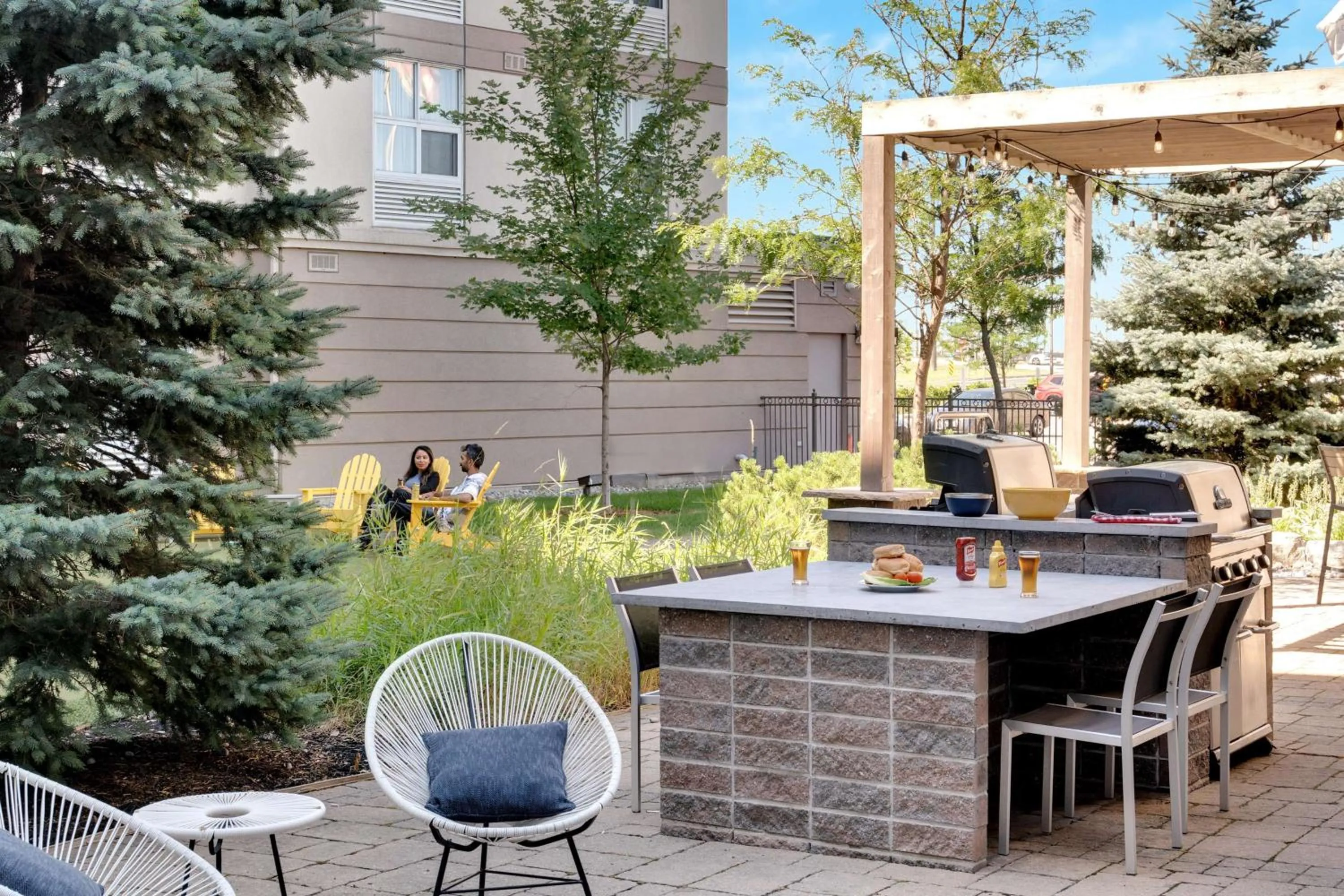 Patio in Homewood Suites by Hilton Toronto-Markham