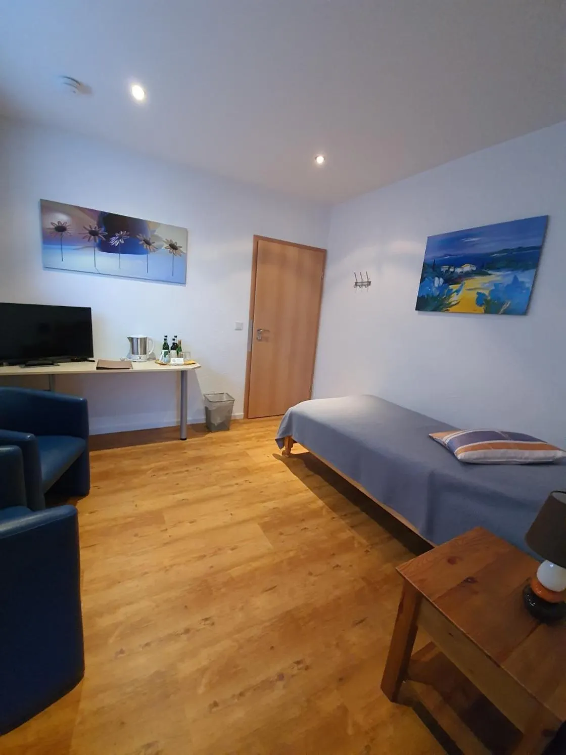 Bed in Landhaus Warndtwald Dependance