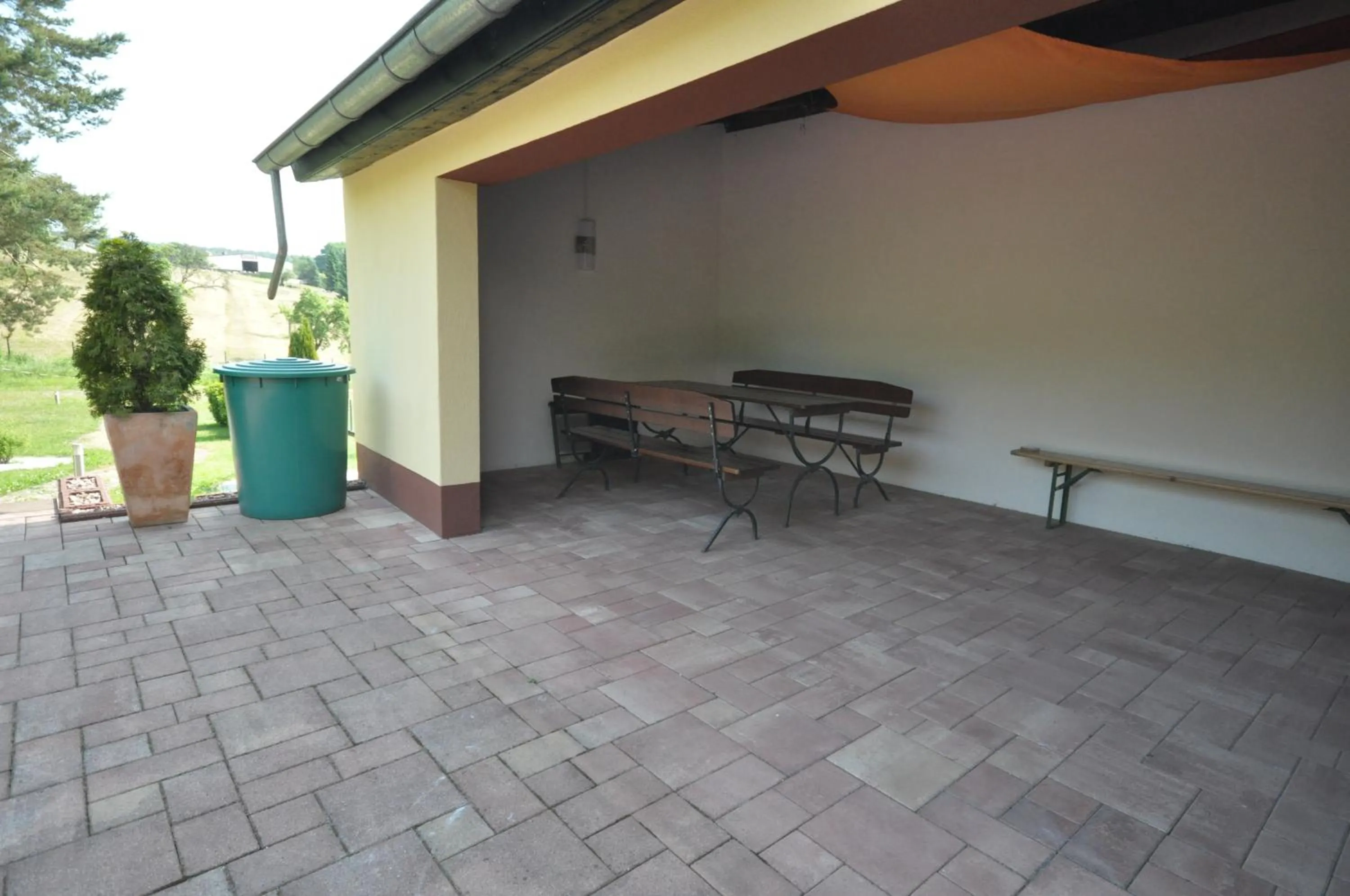 Patio in Landhaus Warndtwald Dependance