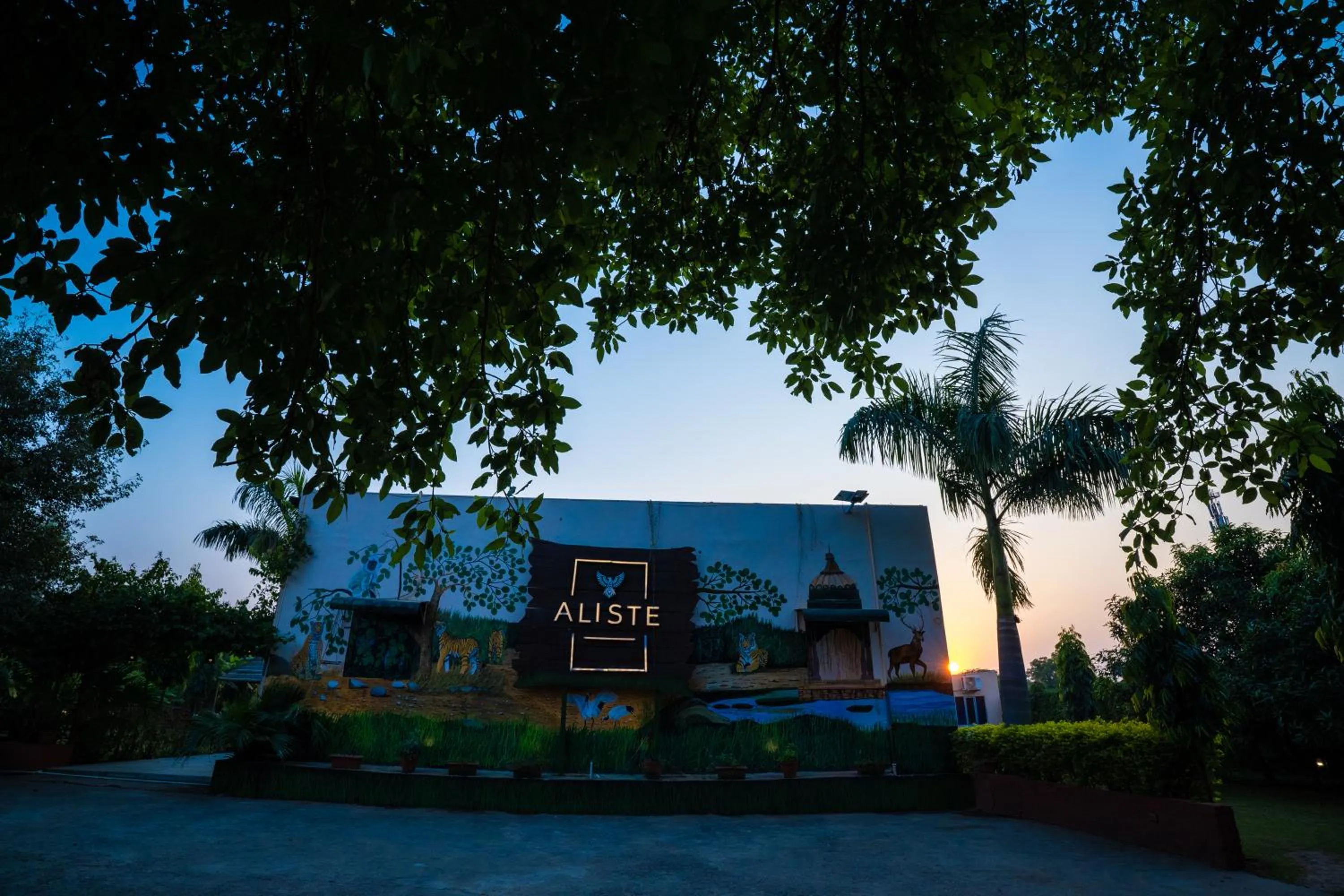 Facade/entrance in Paridhi Niwas, Ranthambore- near Tiger Safari Zones 1-5