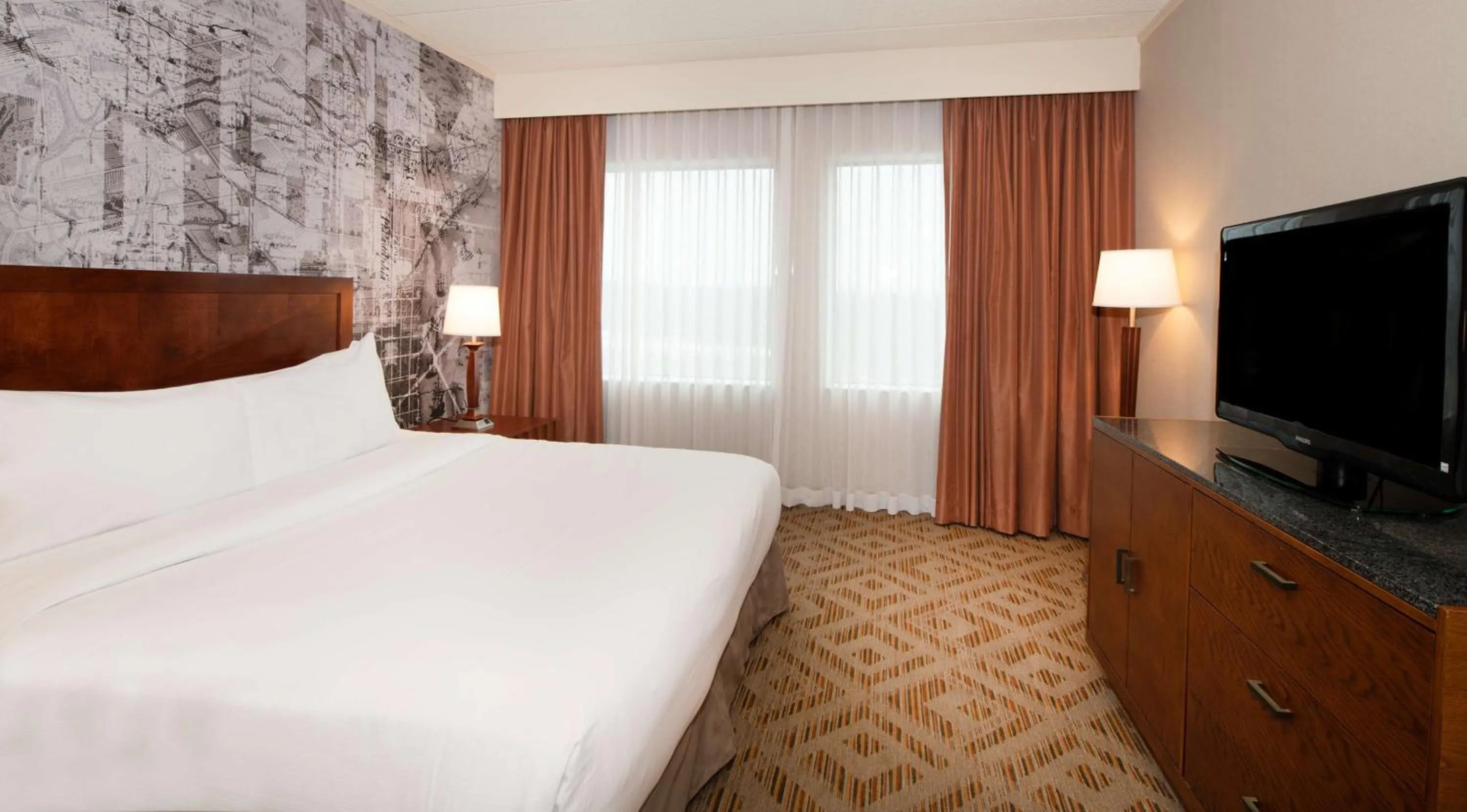 Two-Room King Suite - Non-Smoking - High Floor in DoubleTree Suites by Hilton Hotel Philadelphia West