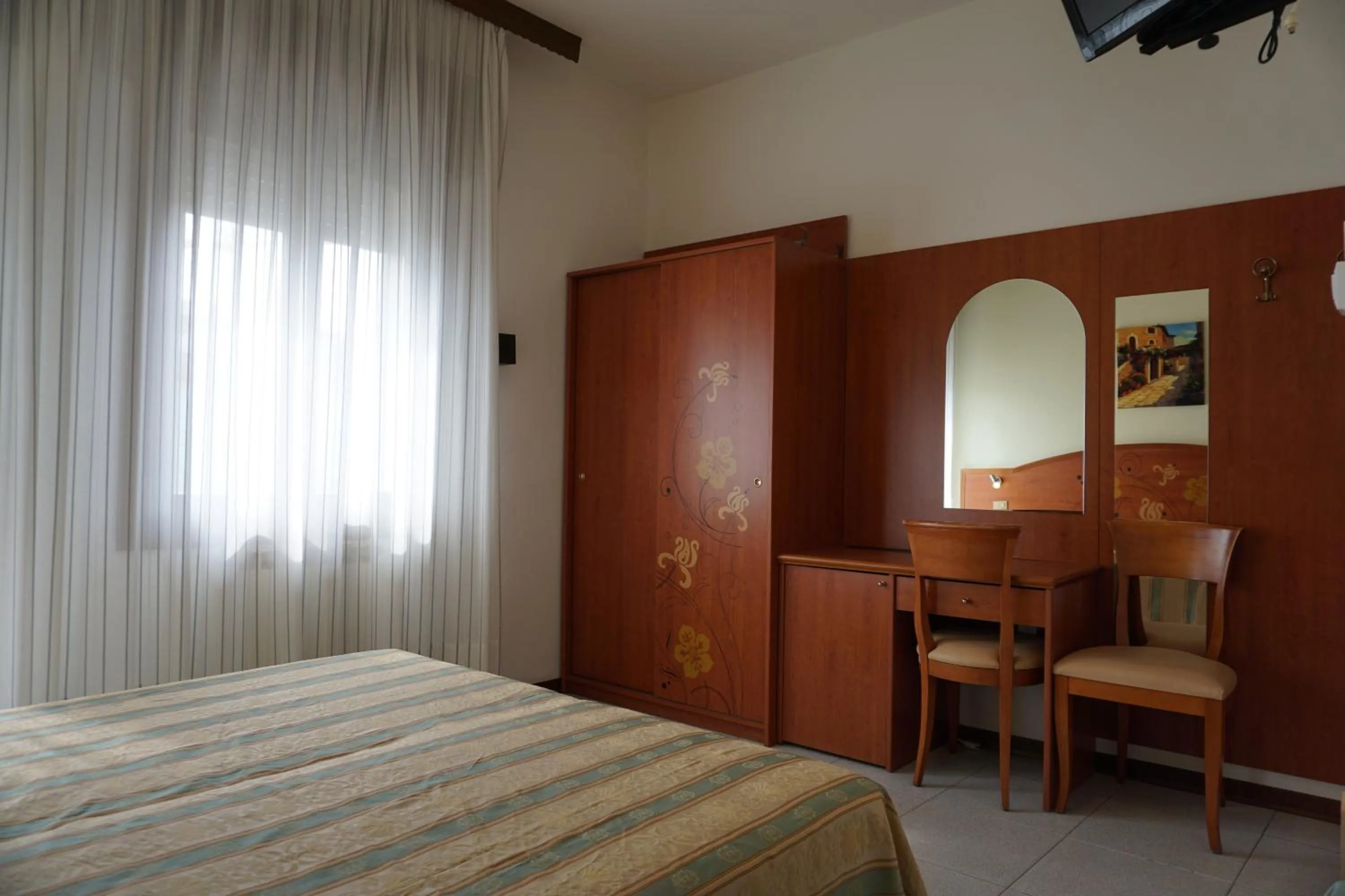 Bed in Hotel Ideal Sottomarina