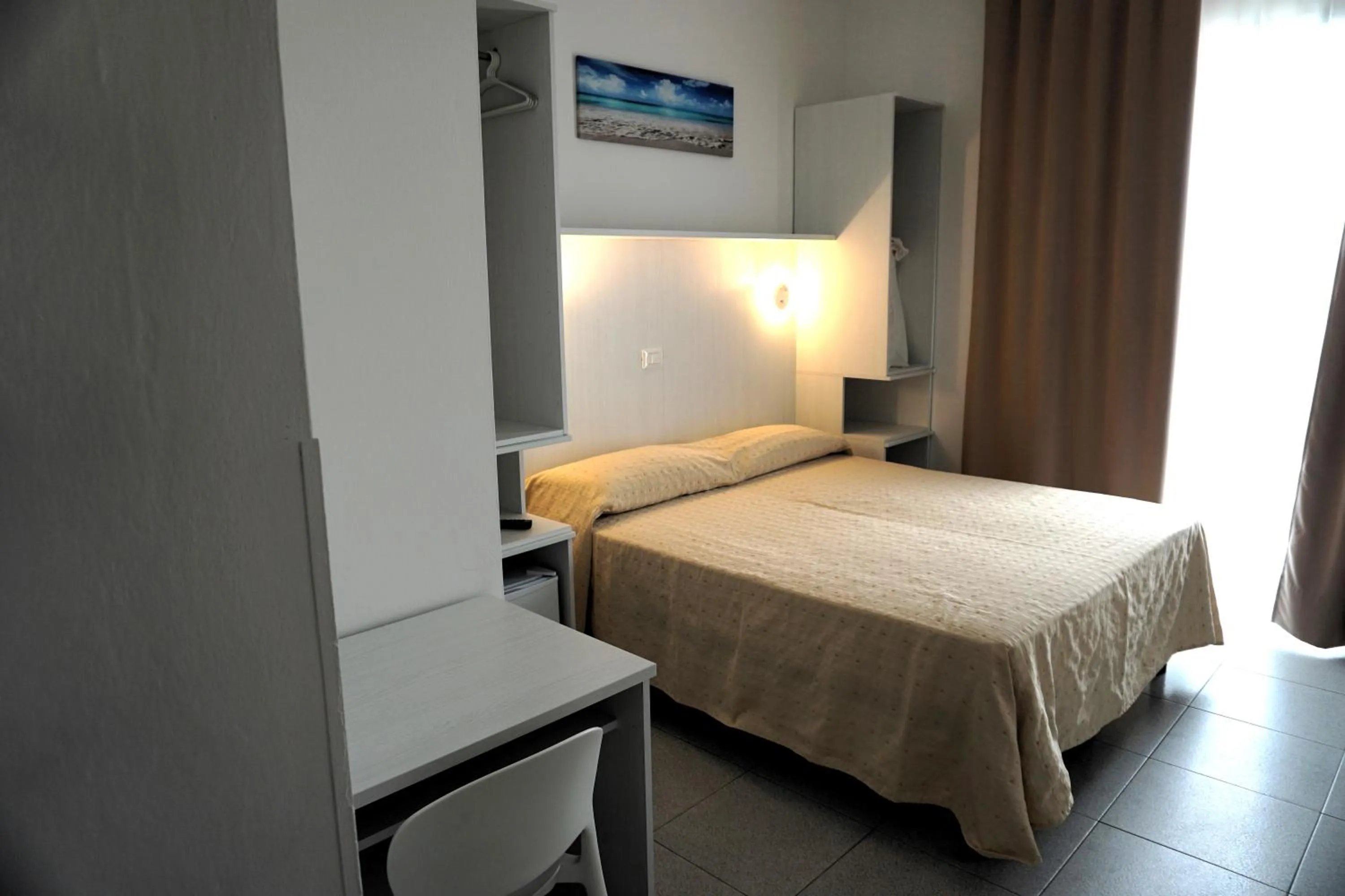 Bed in Hotel Ideal Sottomarina