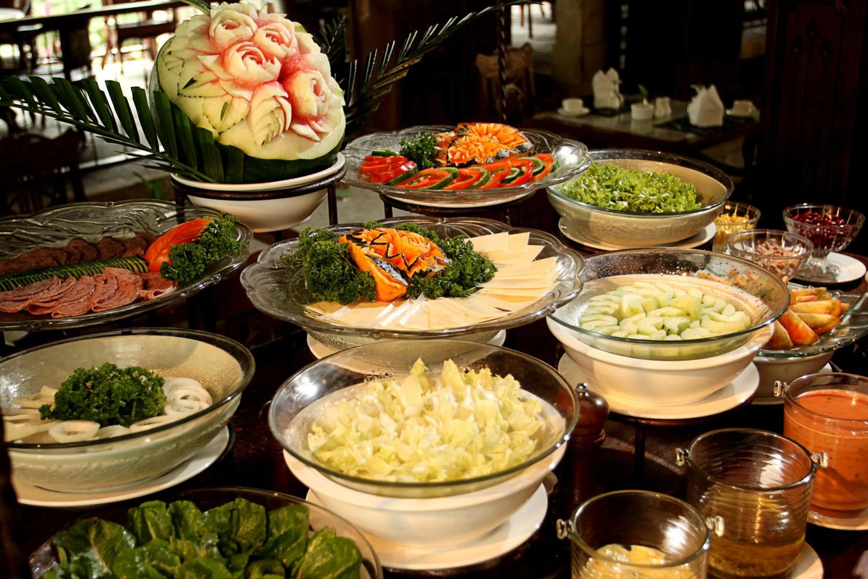 Food and drinks in Laras Asri Resort & Spa