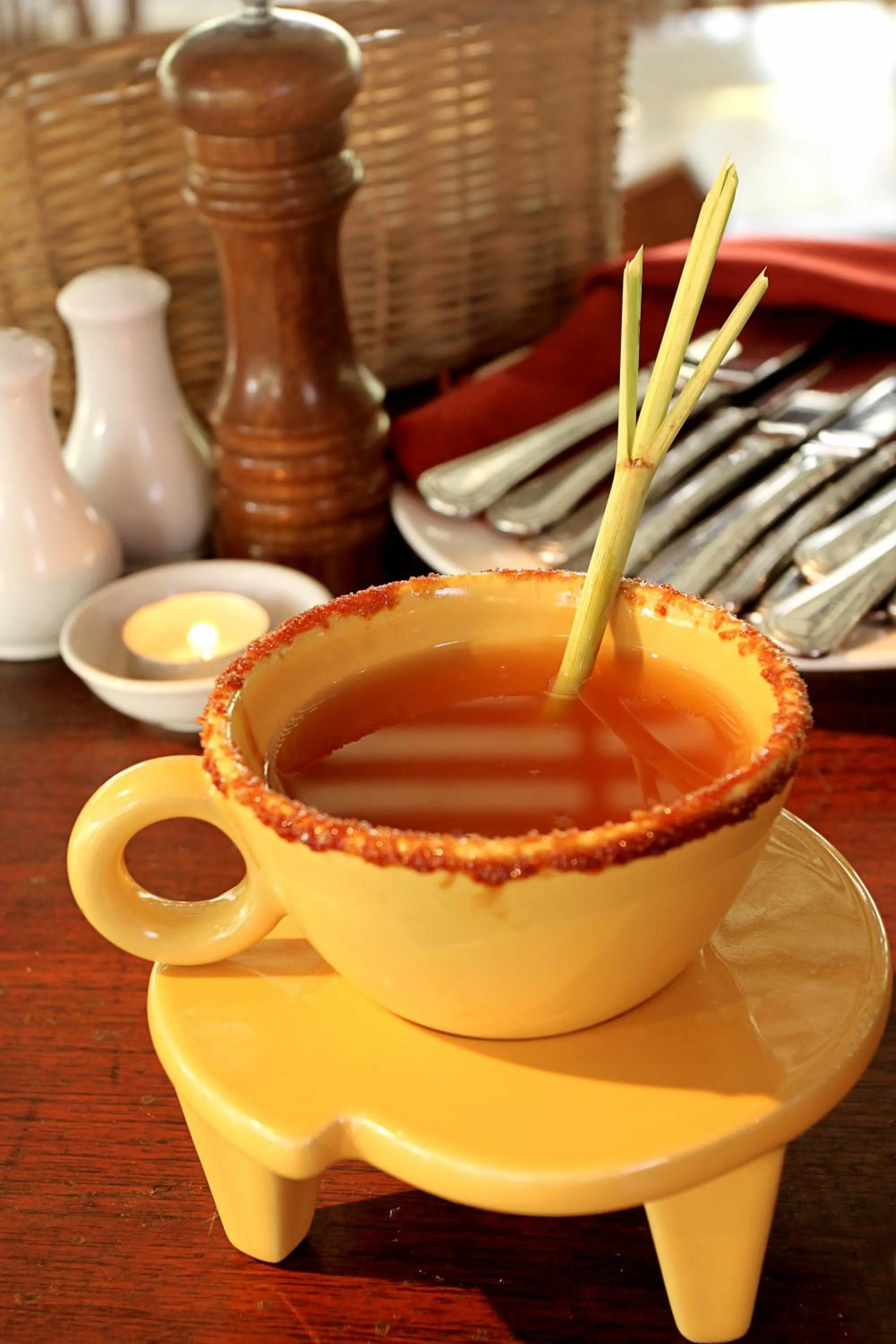 Food and drinks in Laras Asri Resort & Spa