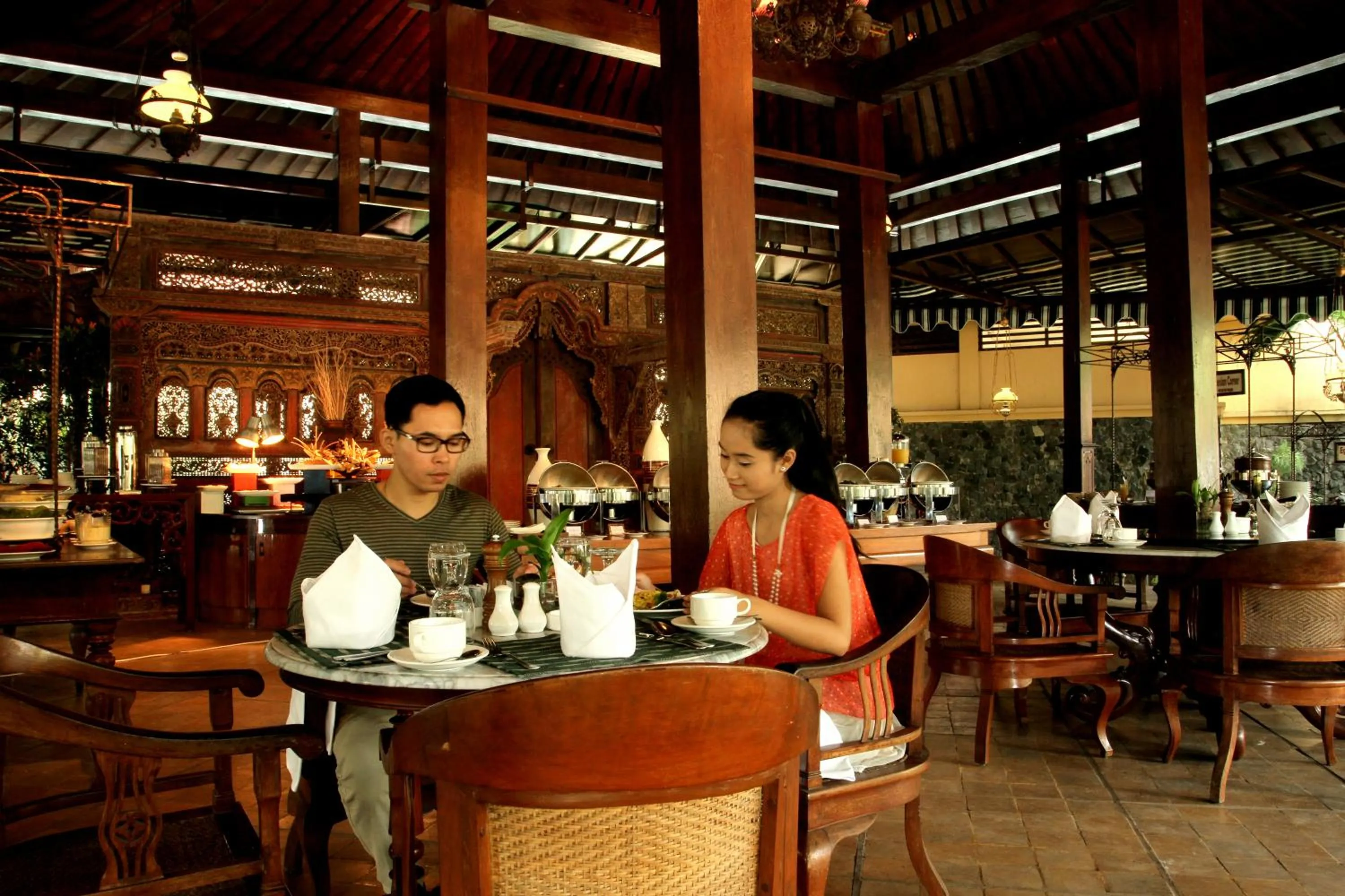 Guests in Laras Asri Resort & Spa