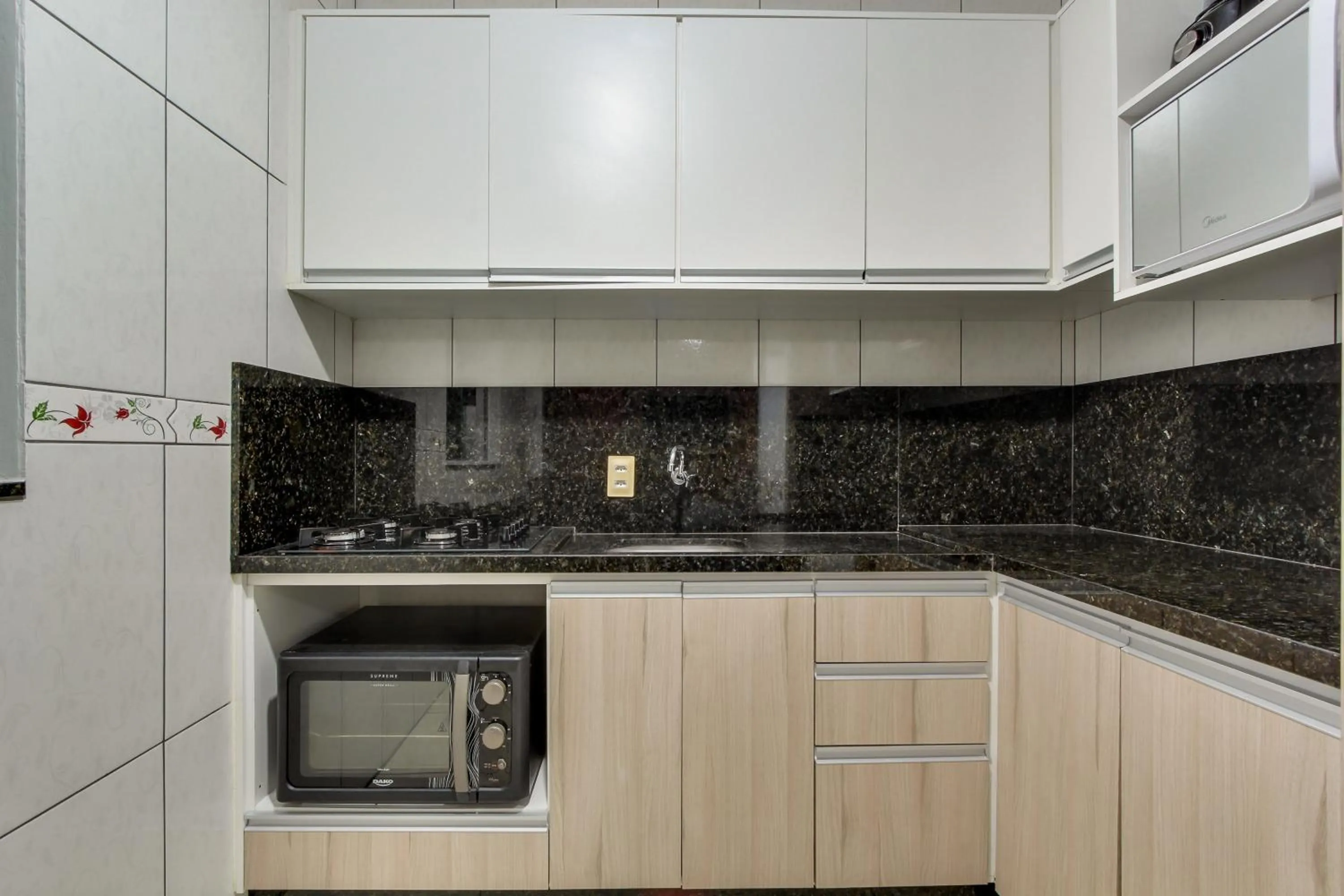 Kitchen or kitchenette in Flat Gean Guilherme - Canasvieiras