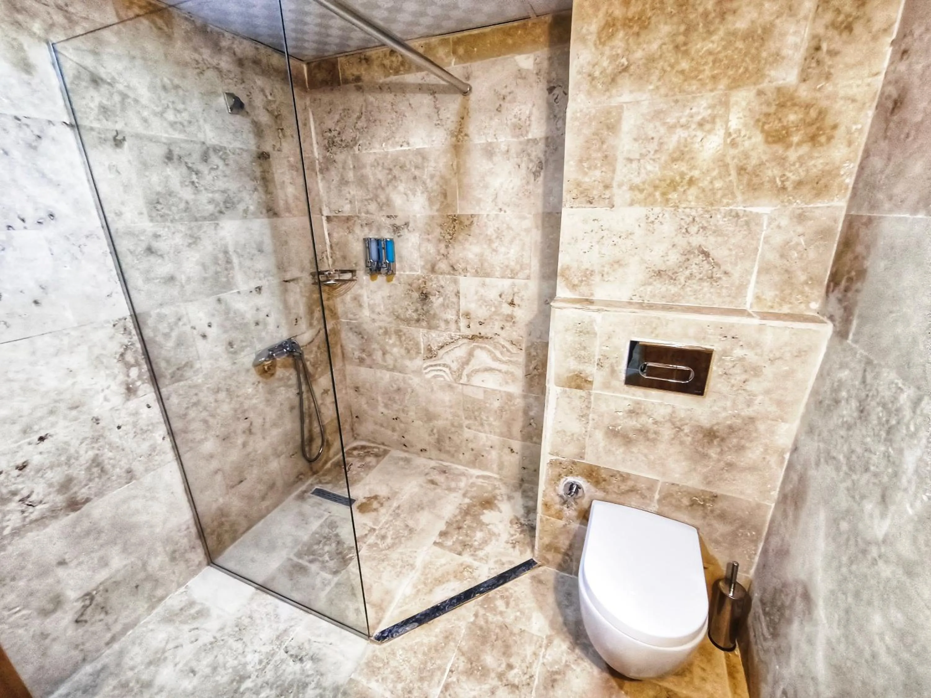 Shower in Cappadocia Elite Stone House