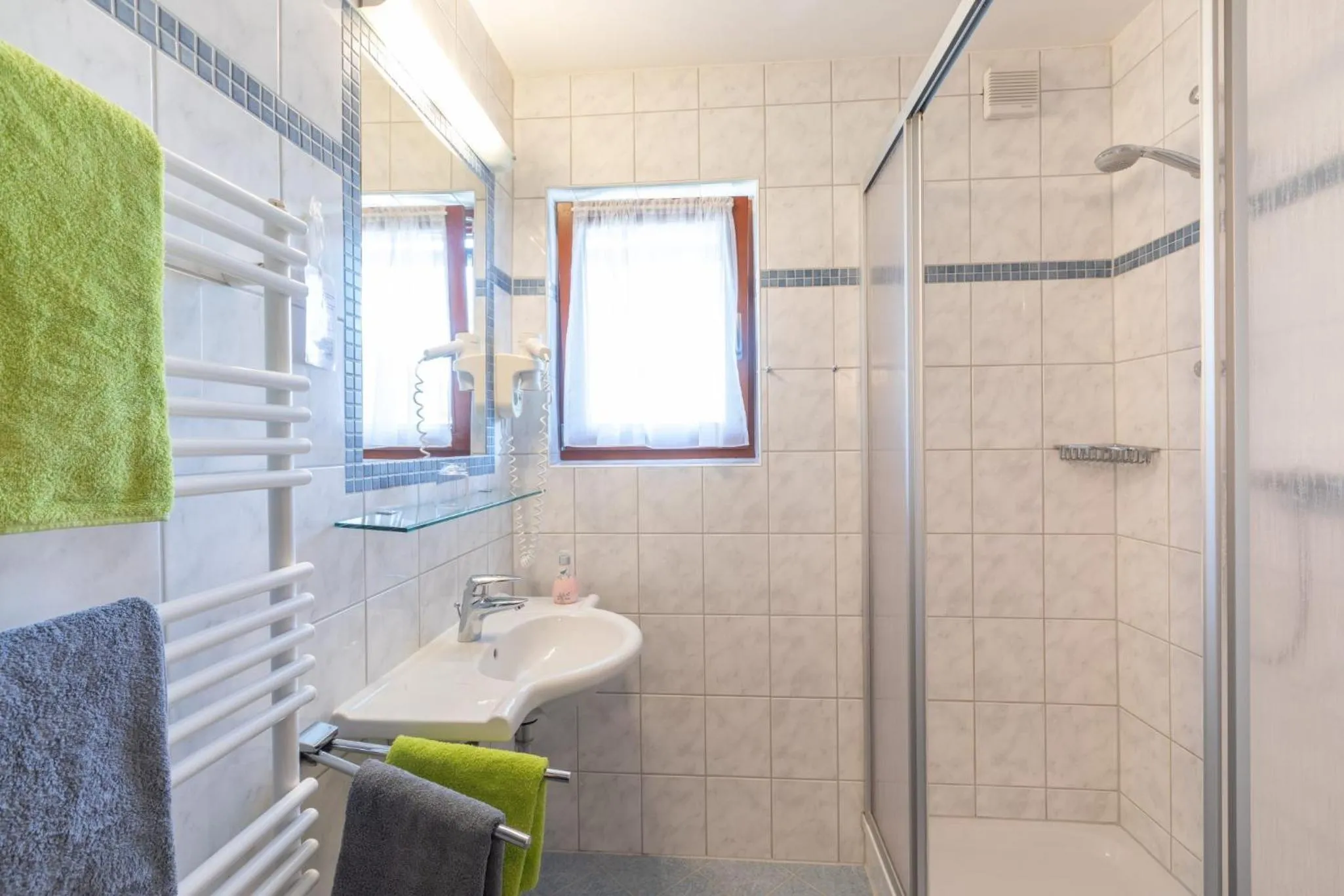 Bathroom in Reiters Wohlfühlhotel