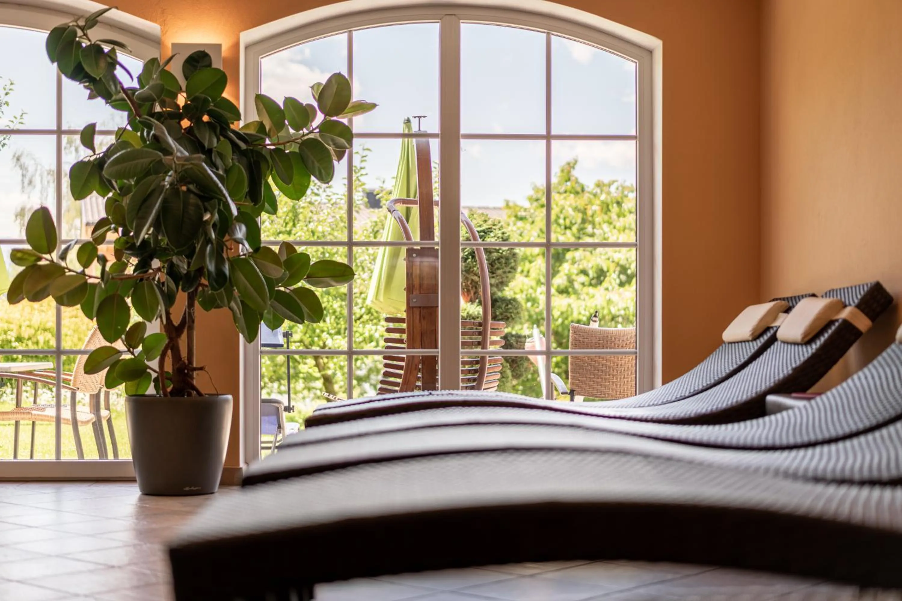 Bed in Reiters Wohlfühlhotel