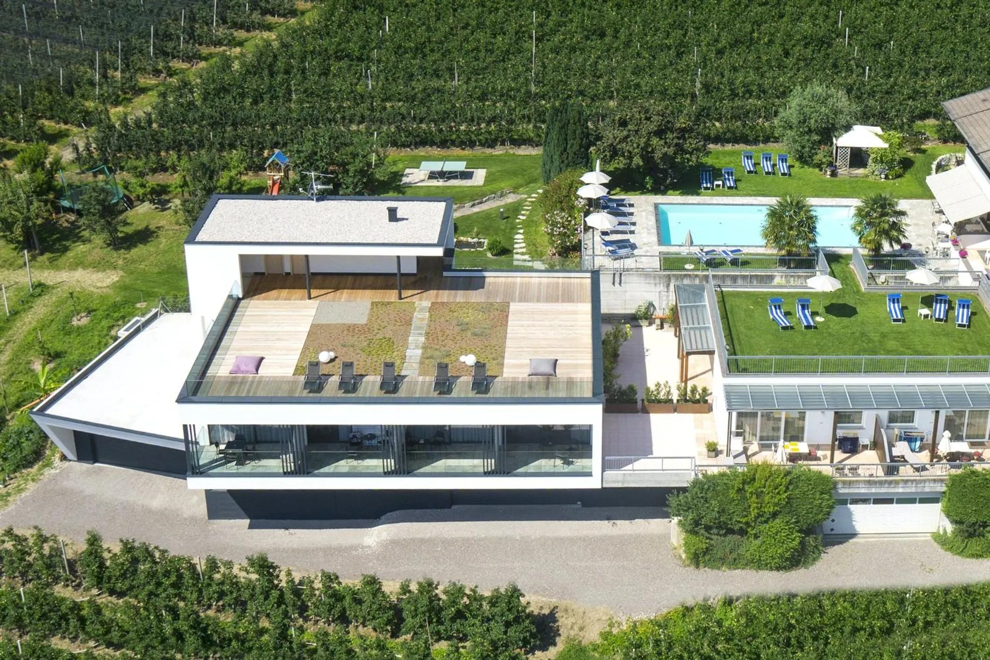 Bird's eye view in Hotel Törggelehof