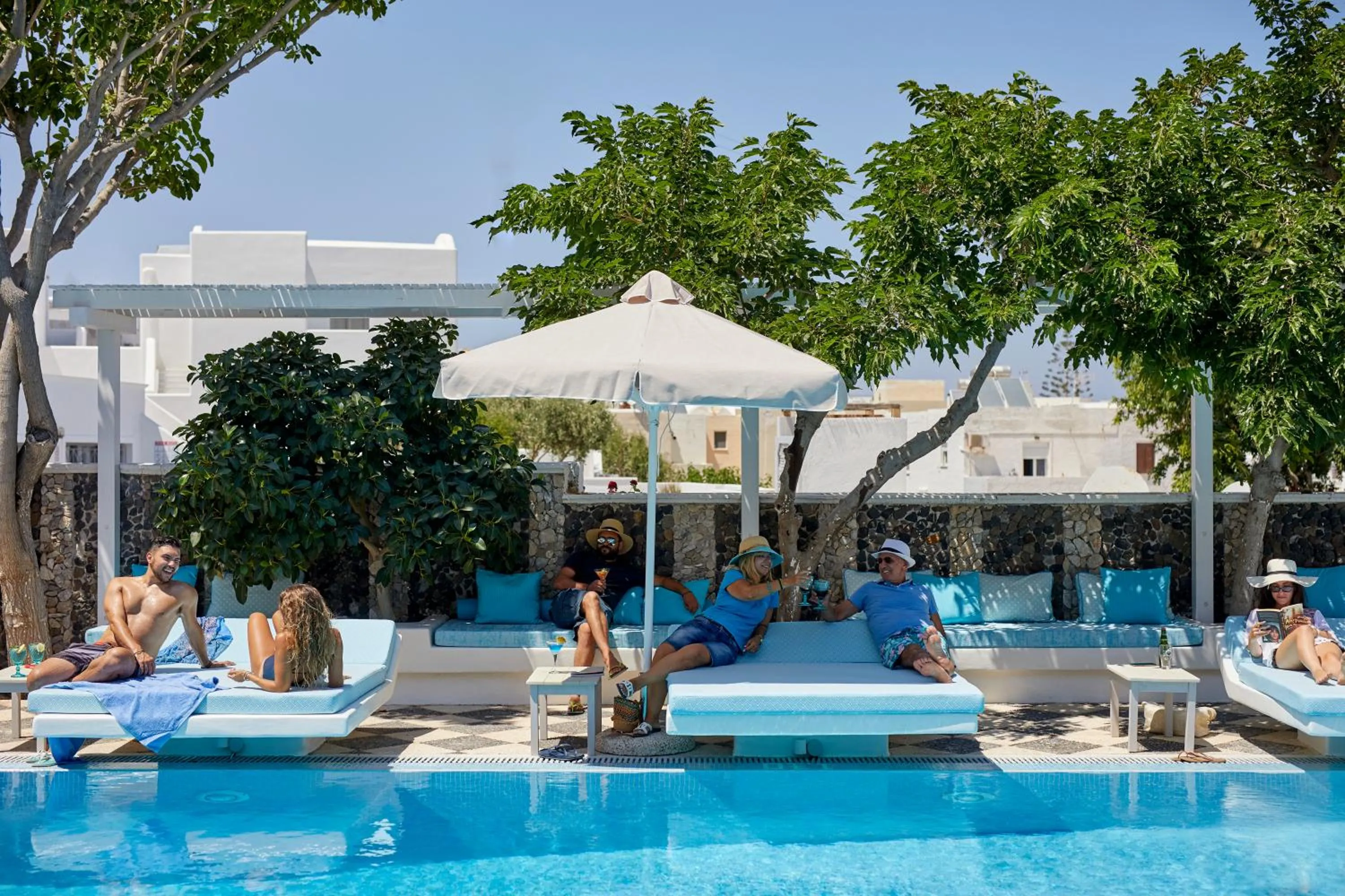 Property building in Blue Sea Hotel