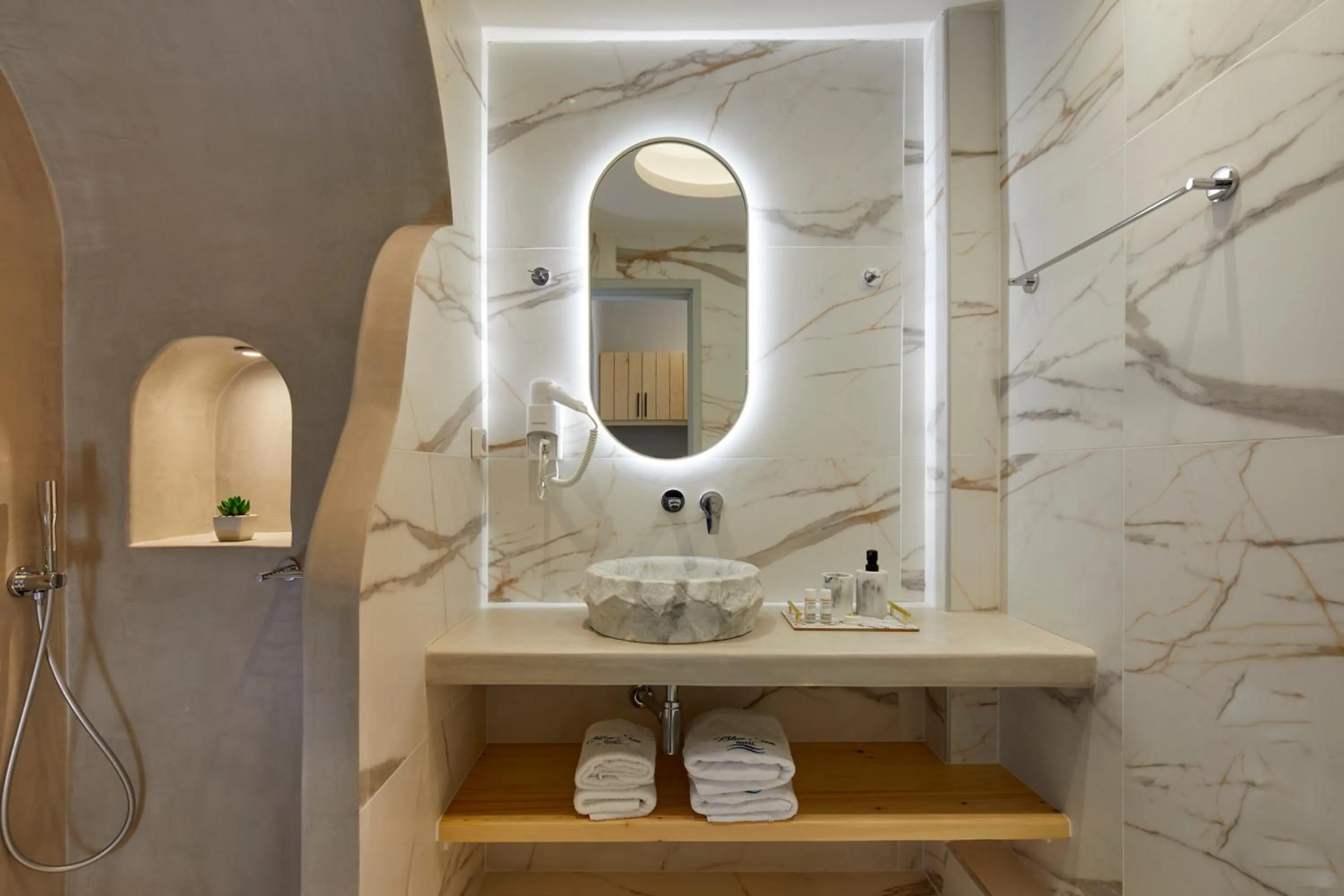 Bathroom in Blue Sea Hotel