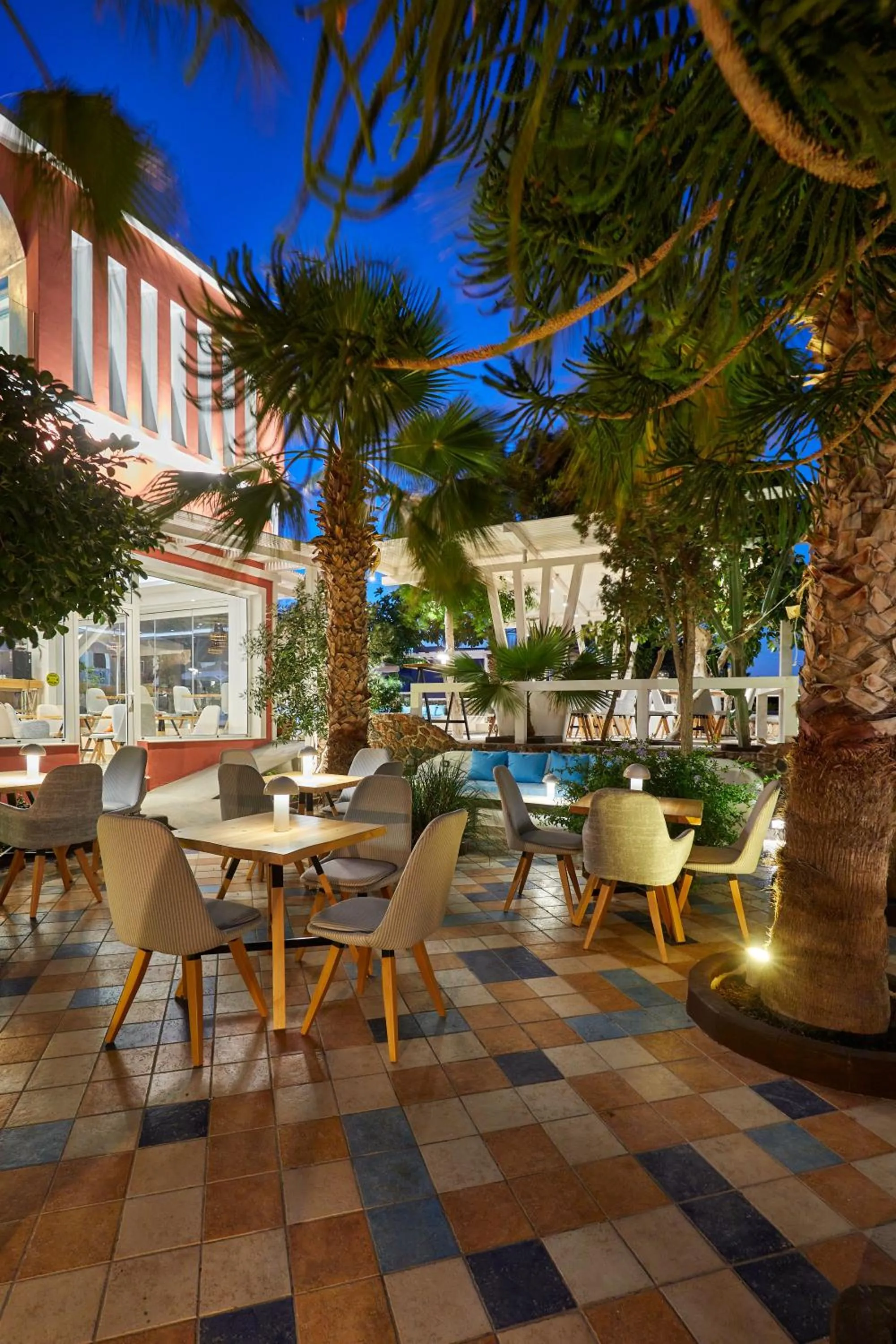 Property building in Blue Sea Hotel