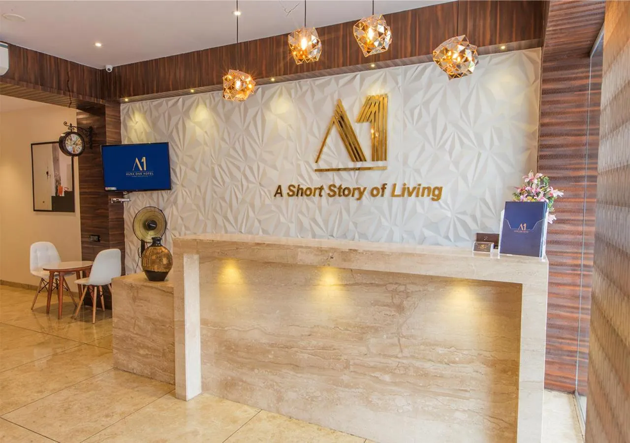Lobby or reception in Aura One Hotel