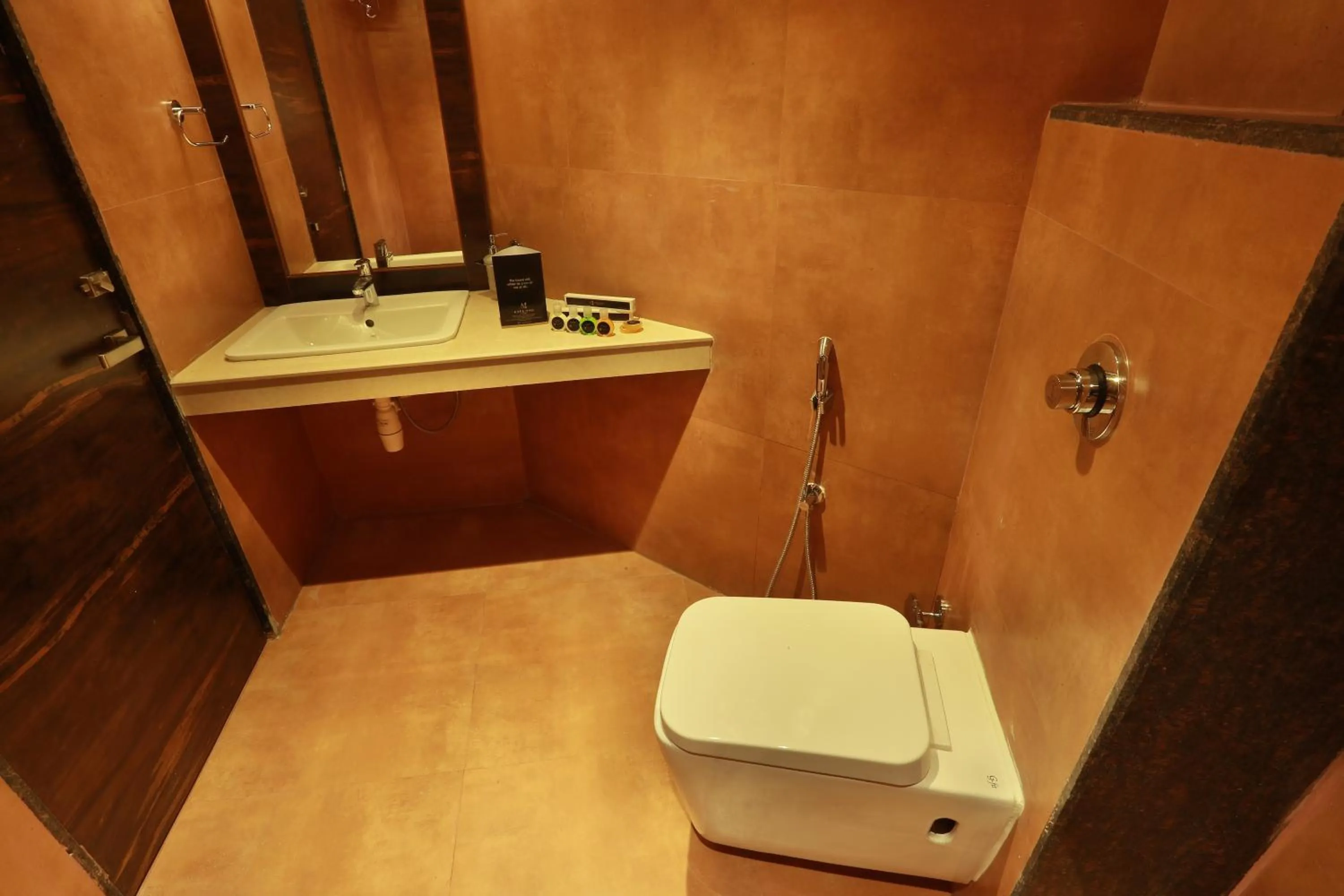 Bathroom in Aura One Hotel