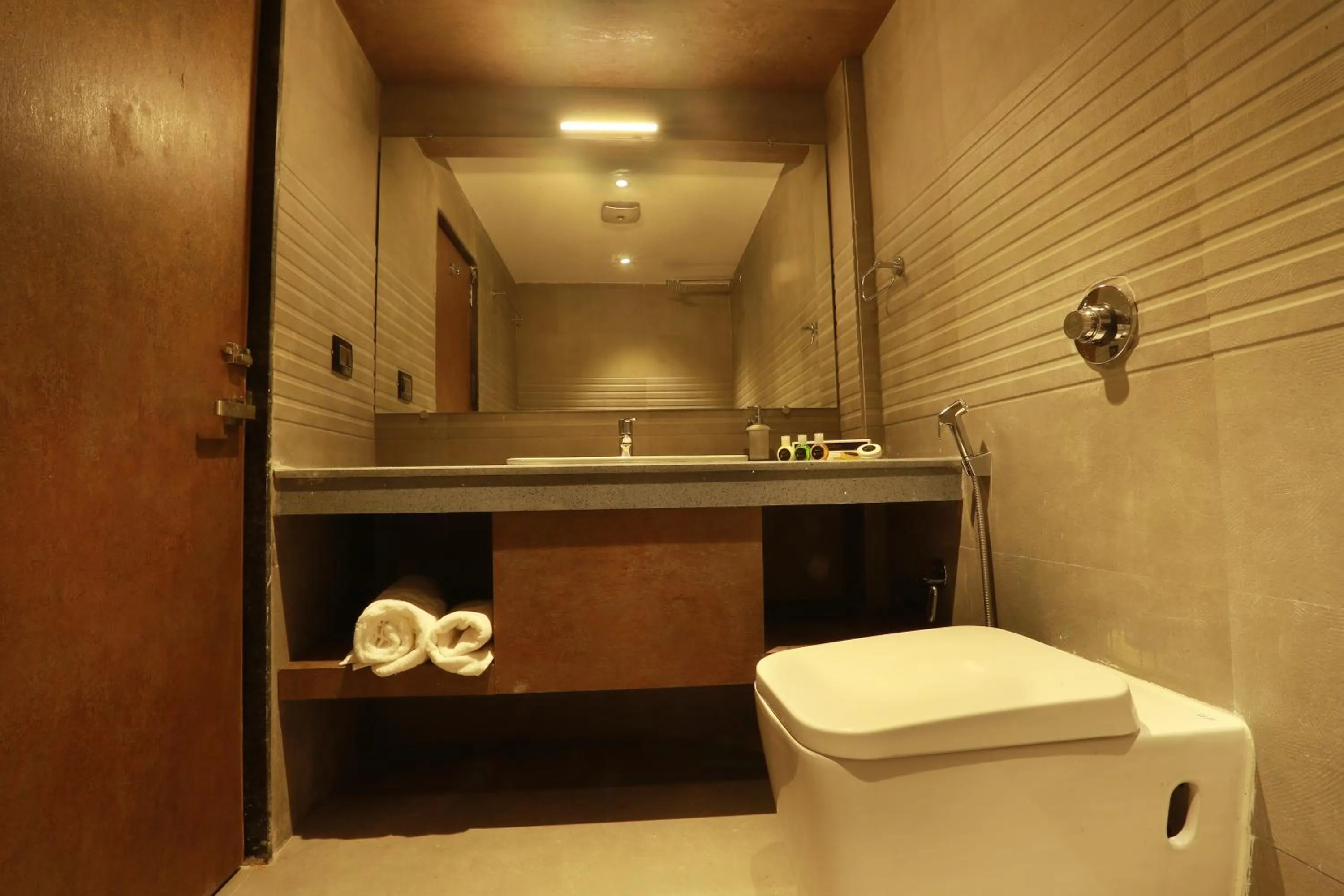 Bathroom in Aura One Hotel