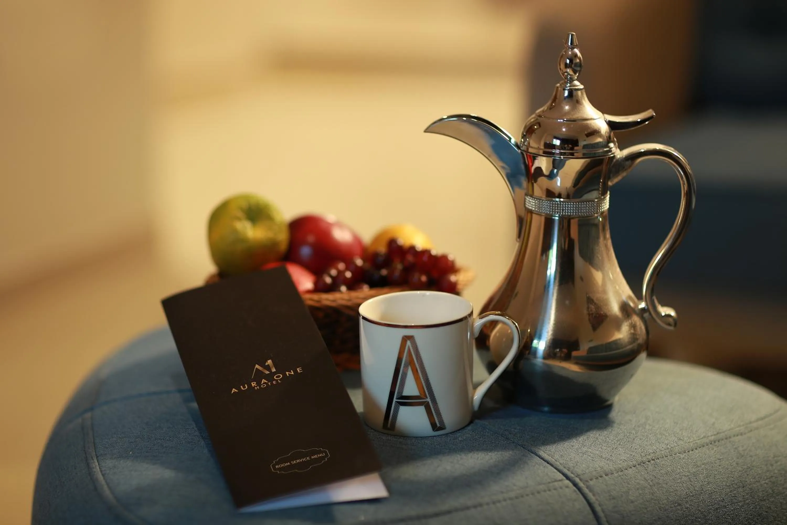 Food and drinks in Aura One Hotel