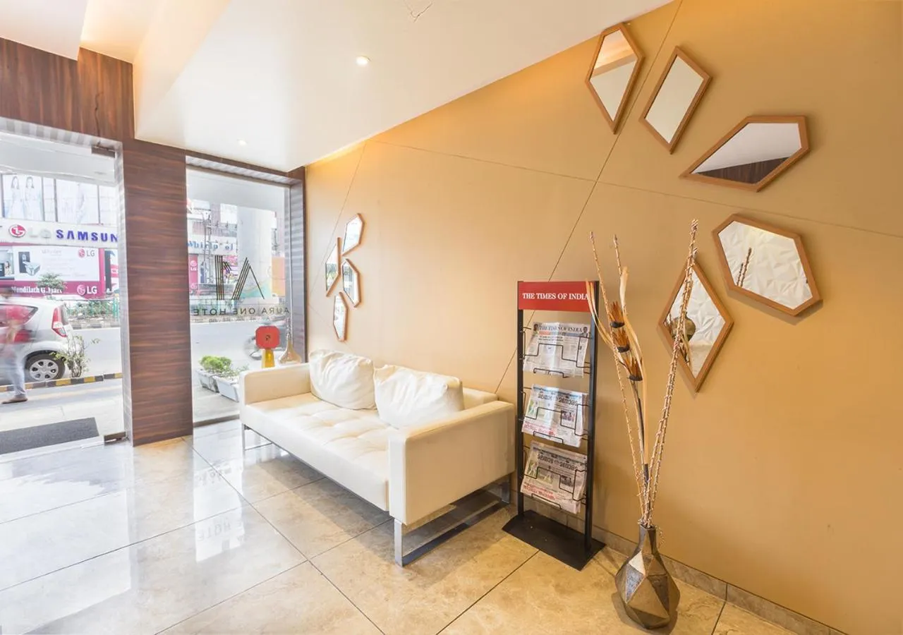 Library in Aura One Hotel