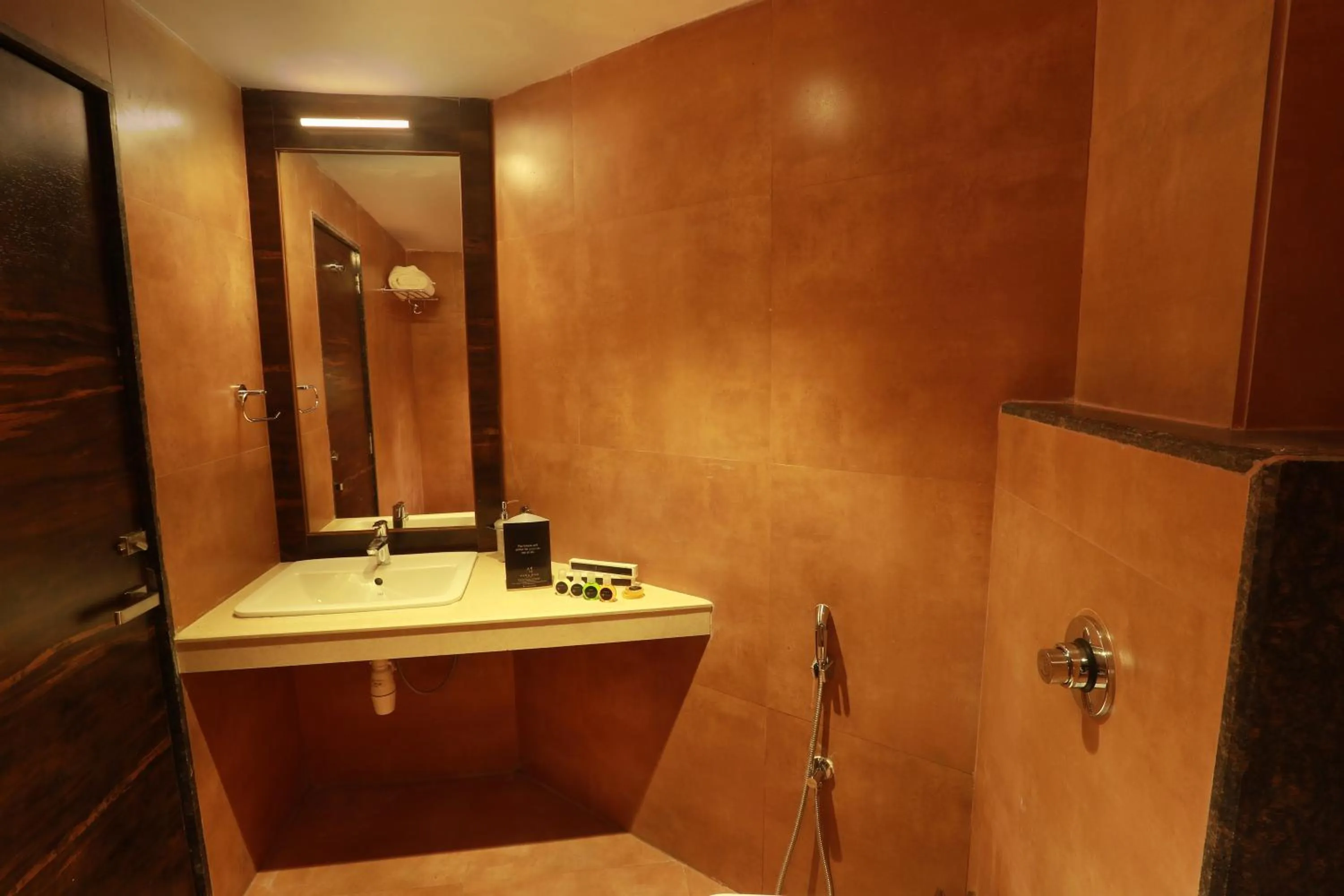 Bathroom in Aura One Hotel