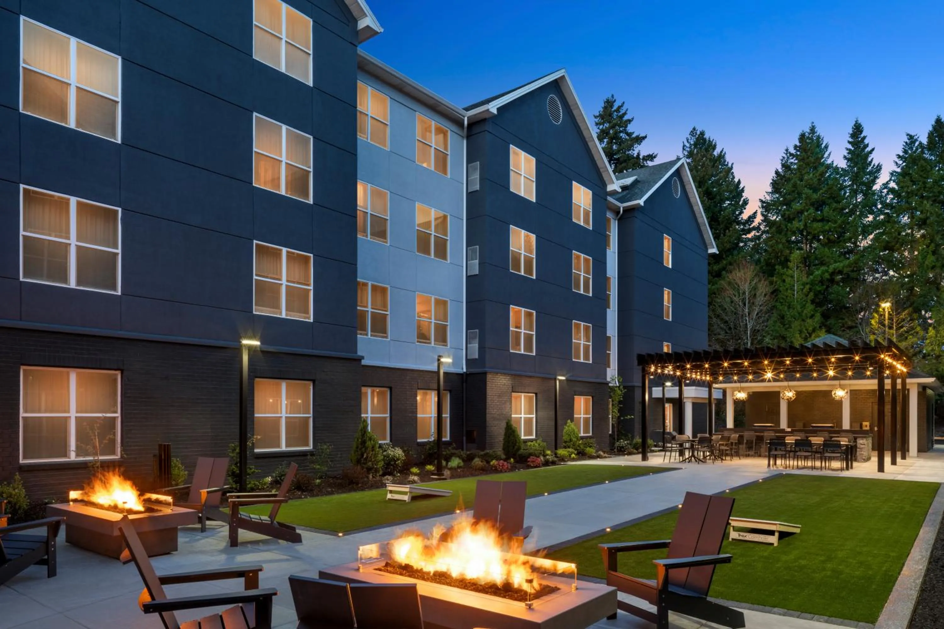 Balcony/Terrace in Homewood Suites Hillsboro Beaverton