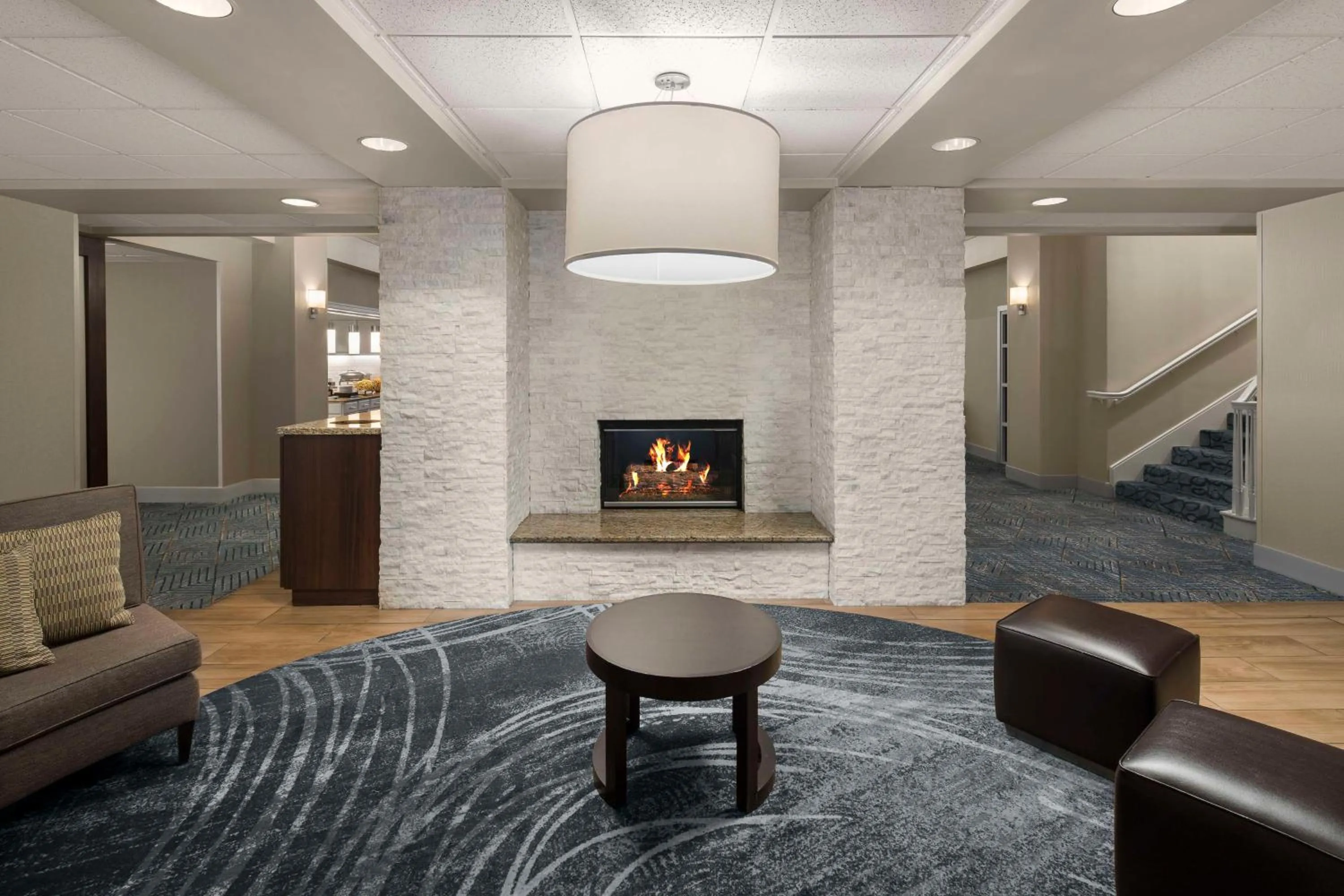 Lobby or reception in Homewood Suites Hillsboro Beaverton