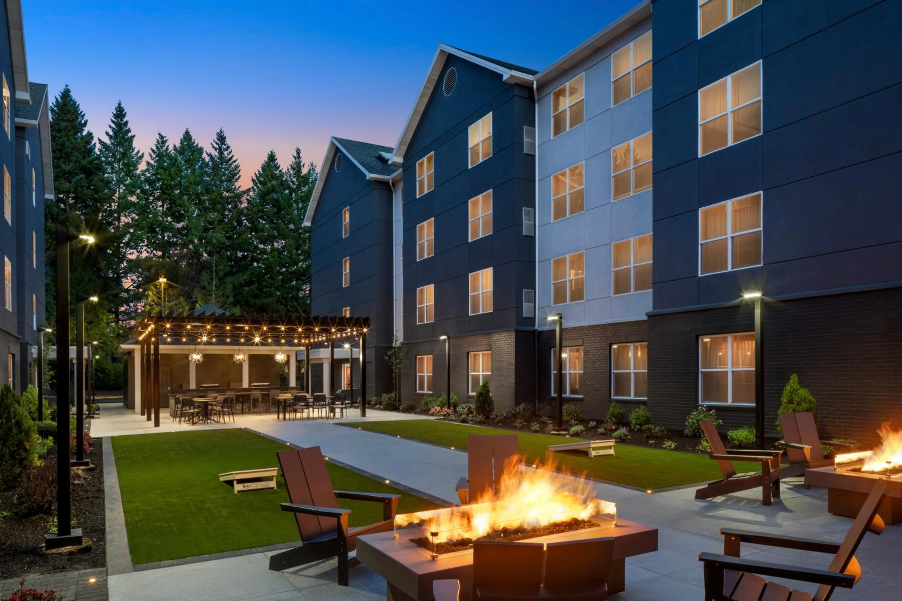 Balcony/Terrace in Homewood Suites Hillsboro Beaverton