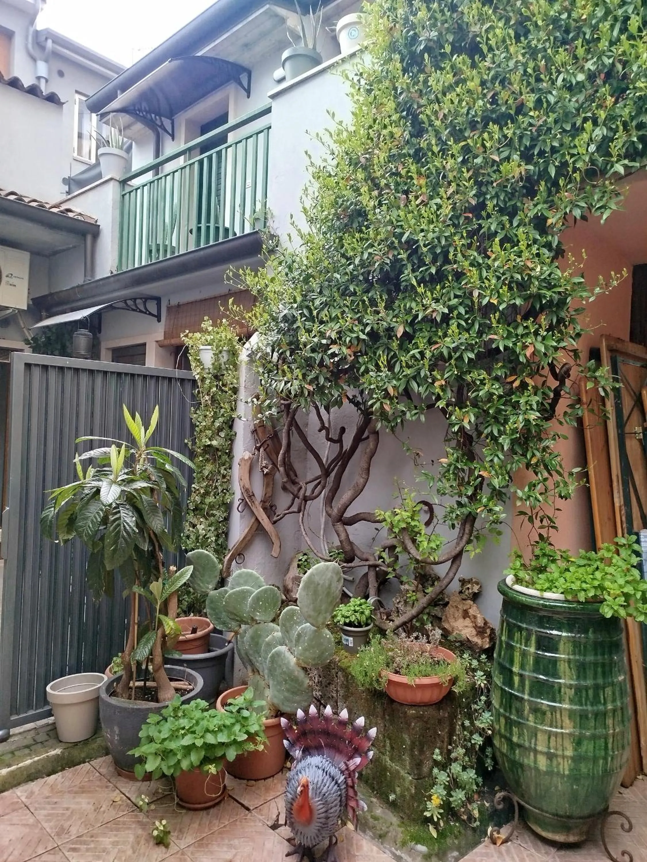 Garden view in Hotel Milano San Giovanni Lupatoto