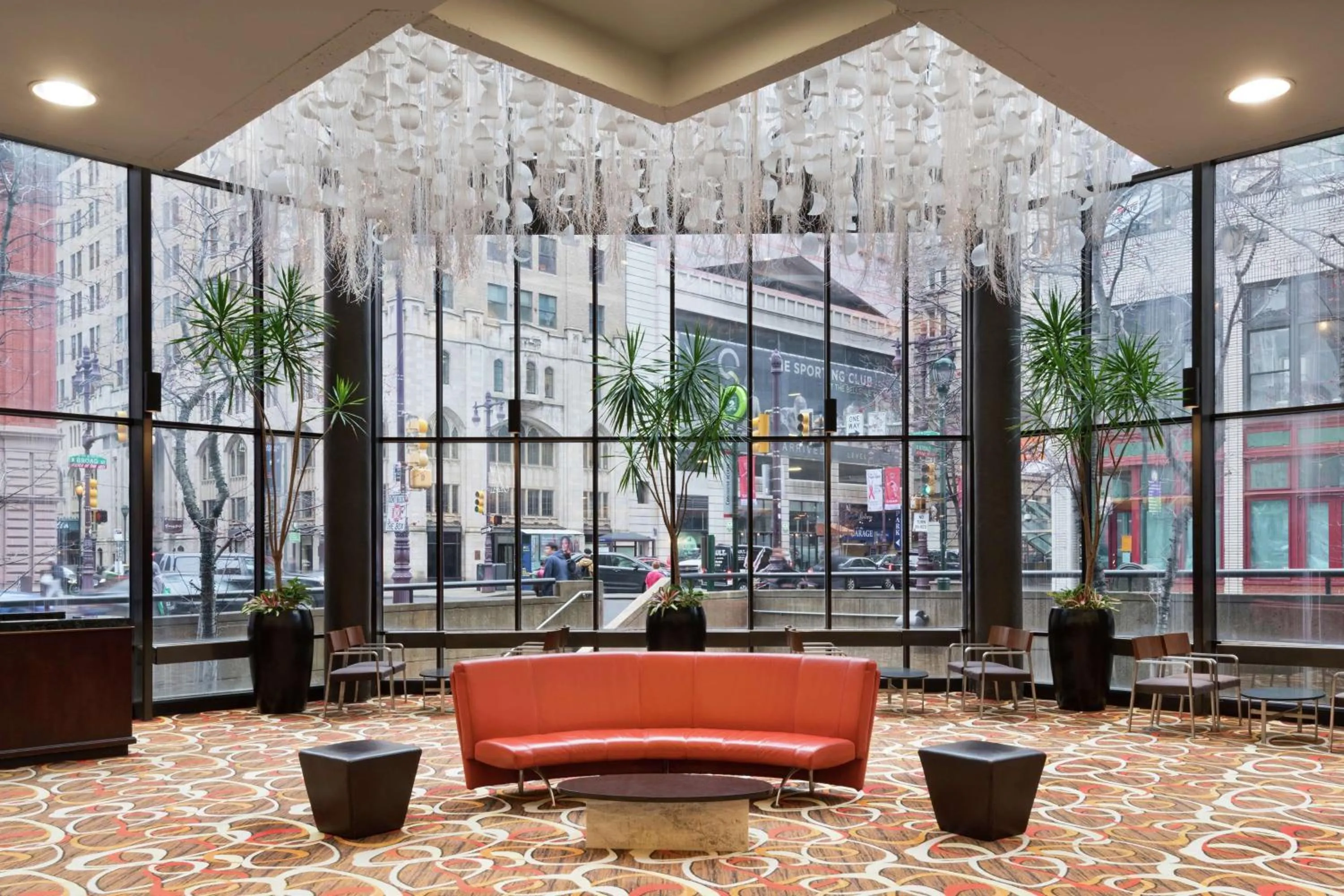 Lobby or reception in DoubleTree by Hilton Hotel Philadelphia Center City