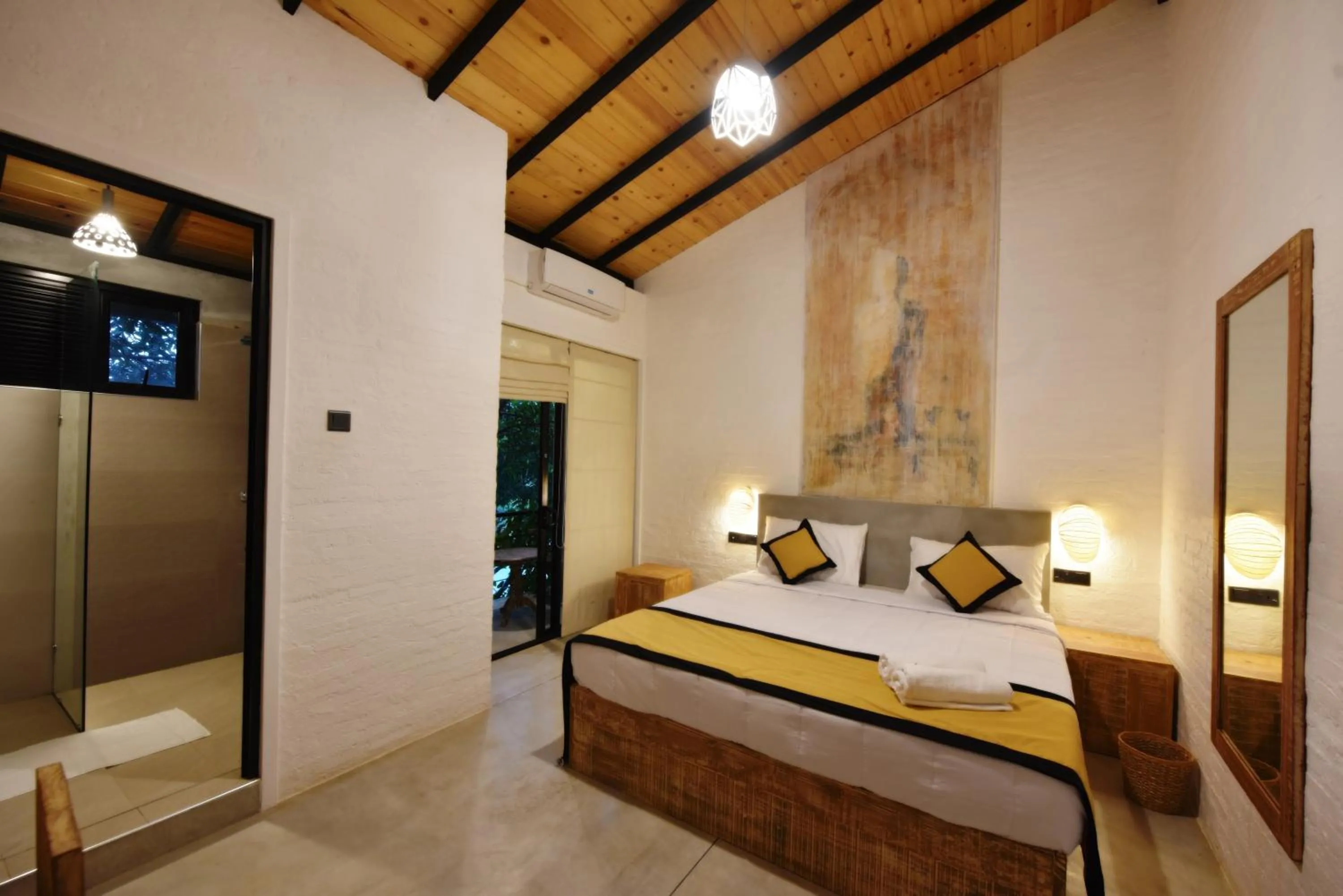 Bedroom, Bed in Ele Camp Udawalawe