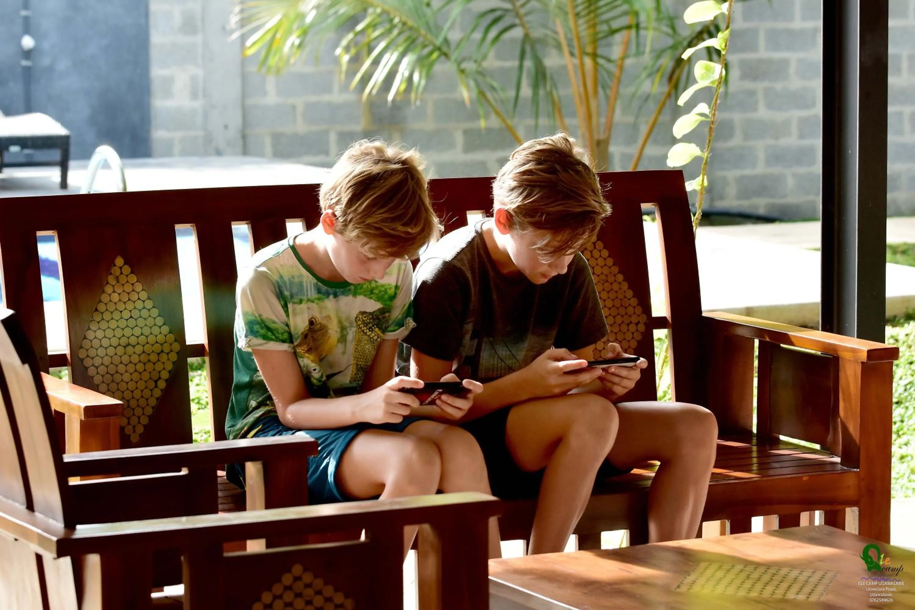 People in Ele Camp Udawalawe