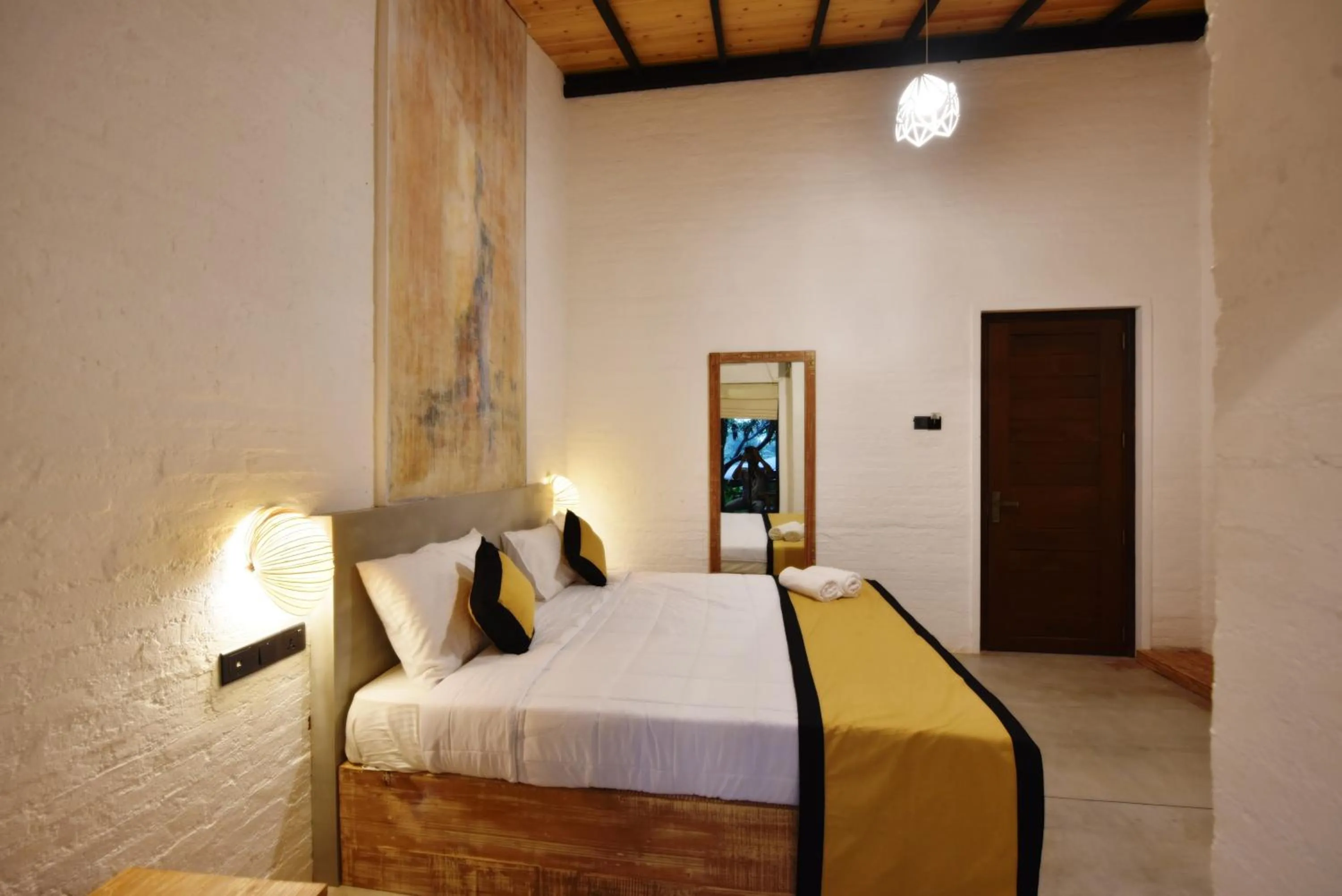 Bedroom, Bed in Ele Camp Udawalawe