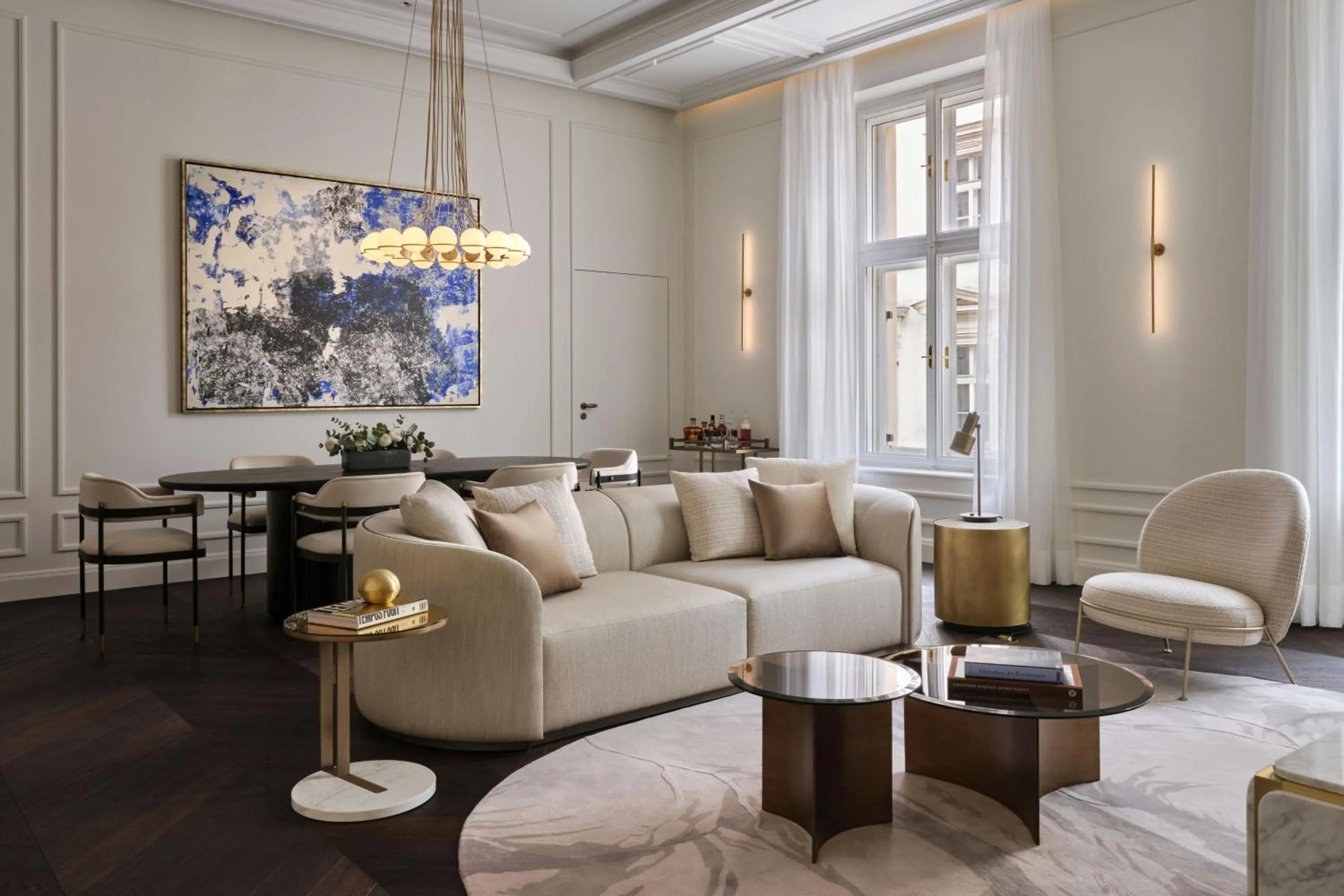Living room in The Ritz-Carlton, Vienna