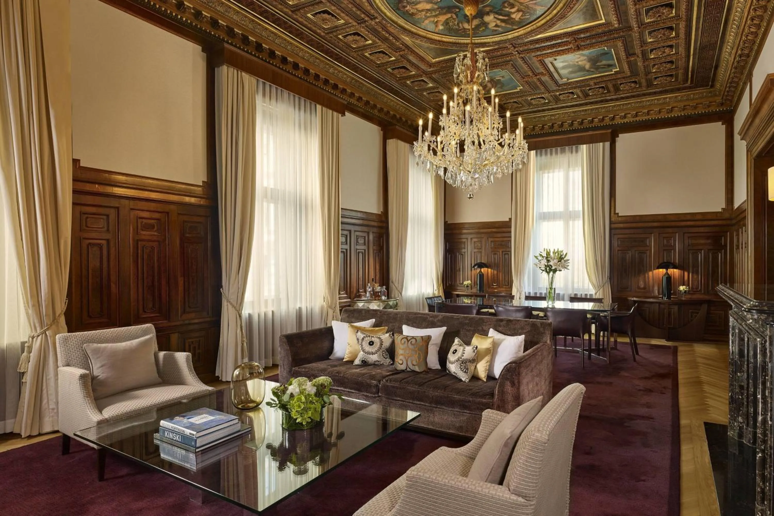 Living room in The Ritz-Carlton, Vienna